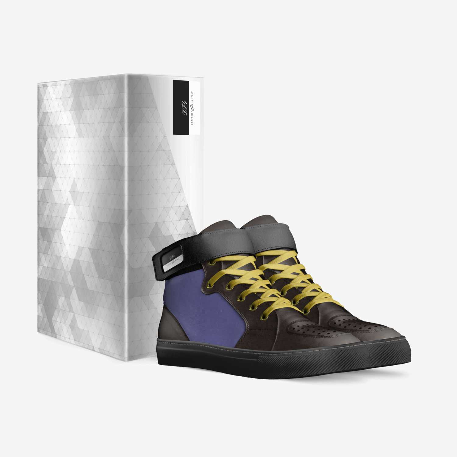 DF4 custom made in Italy shoes by Richard David De Francis Gumulia | Box view