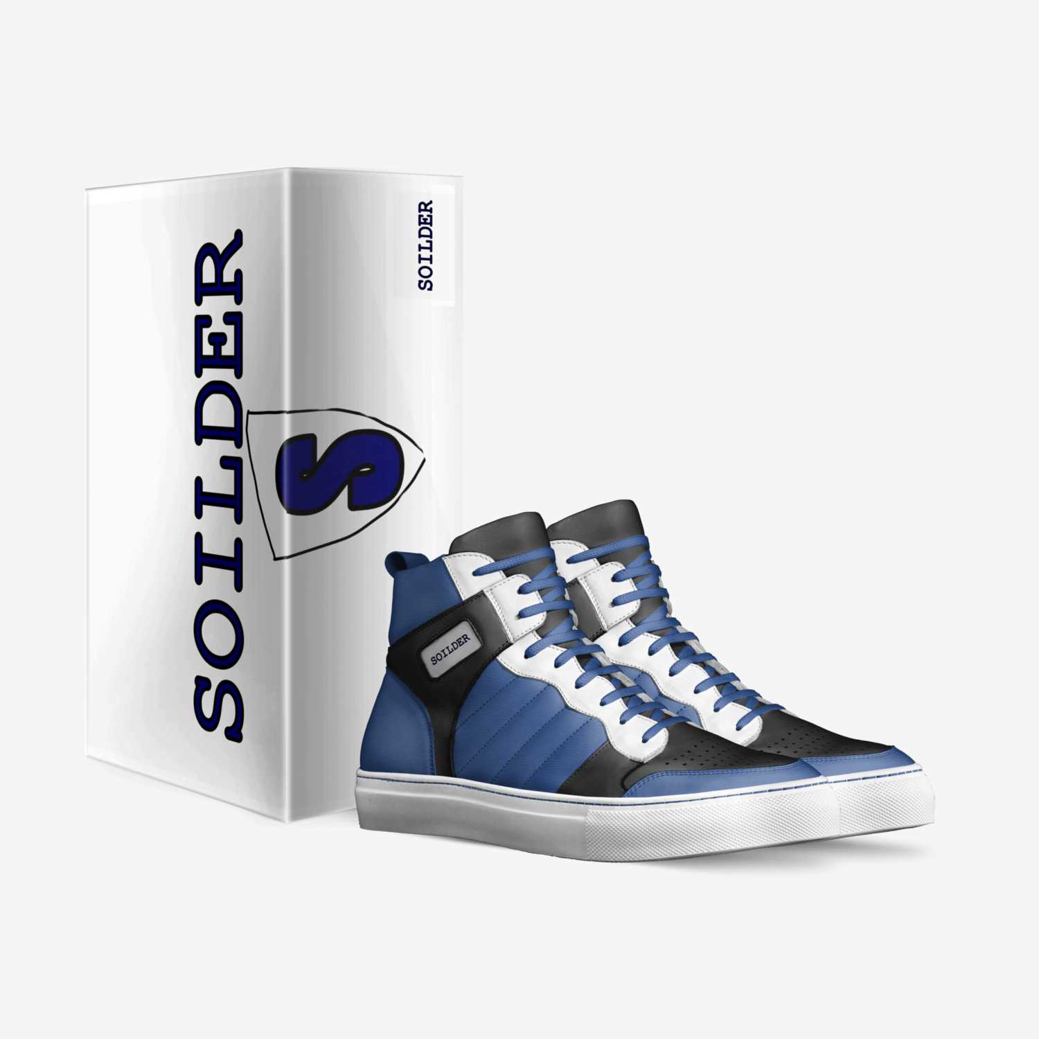 Soilder custom made in Italy shoes by Soldier Boi | Box view