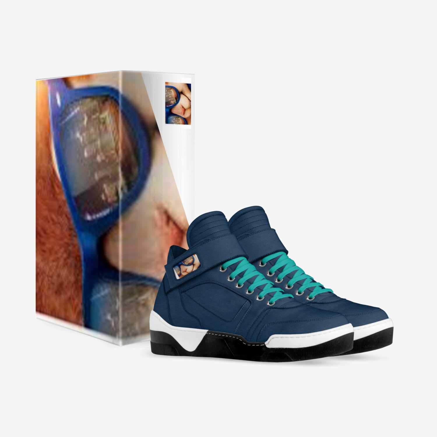 Simon custom made in Italy shoes by Jyalon Freeman | Box view