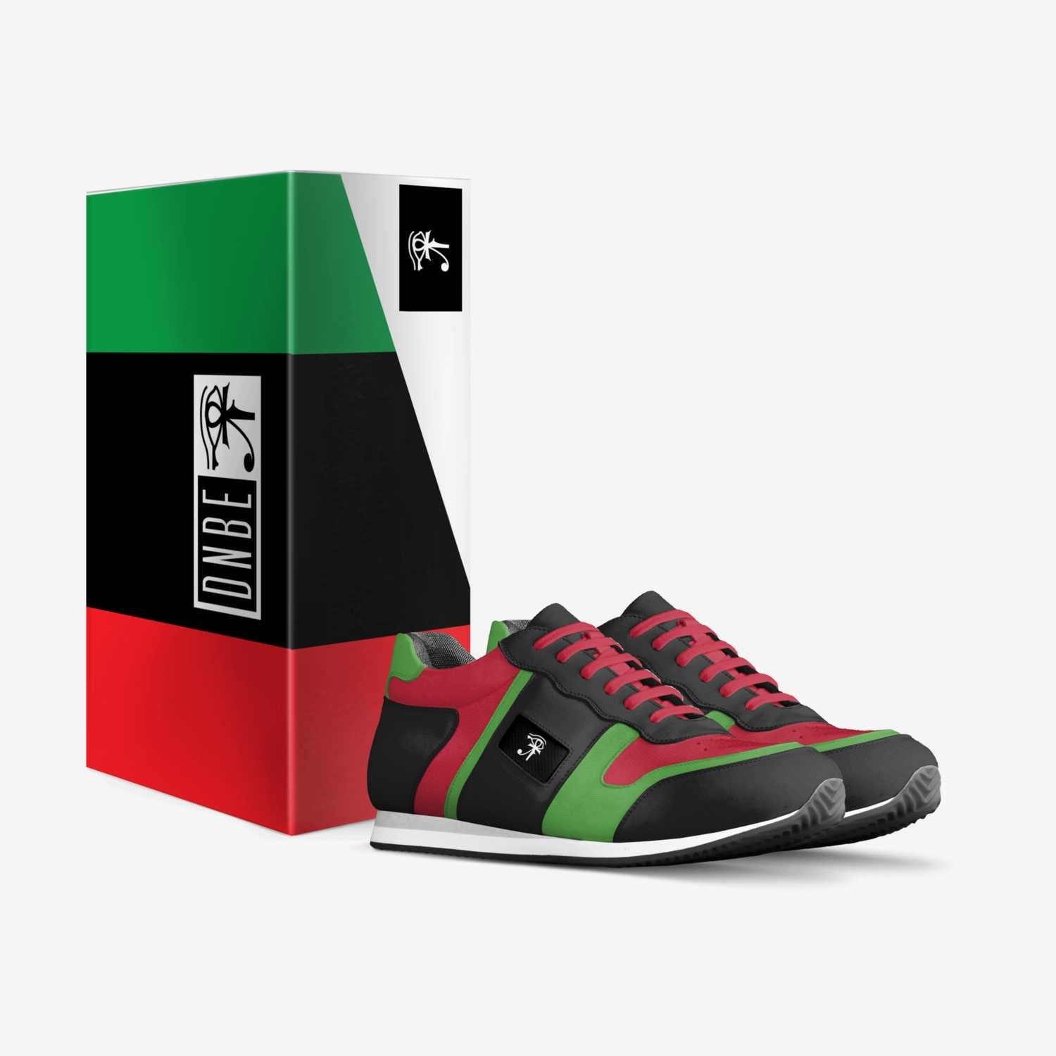 RUN RBG custom made in Italy shoes by Dnbe Apparel | Box view