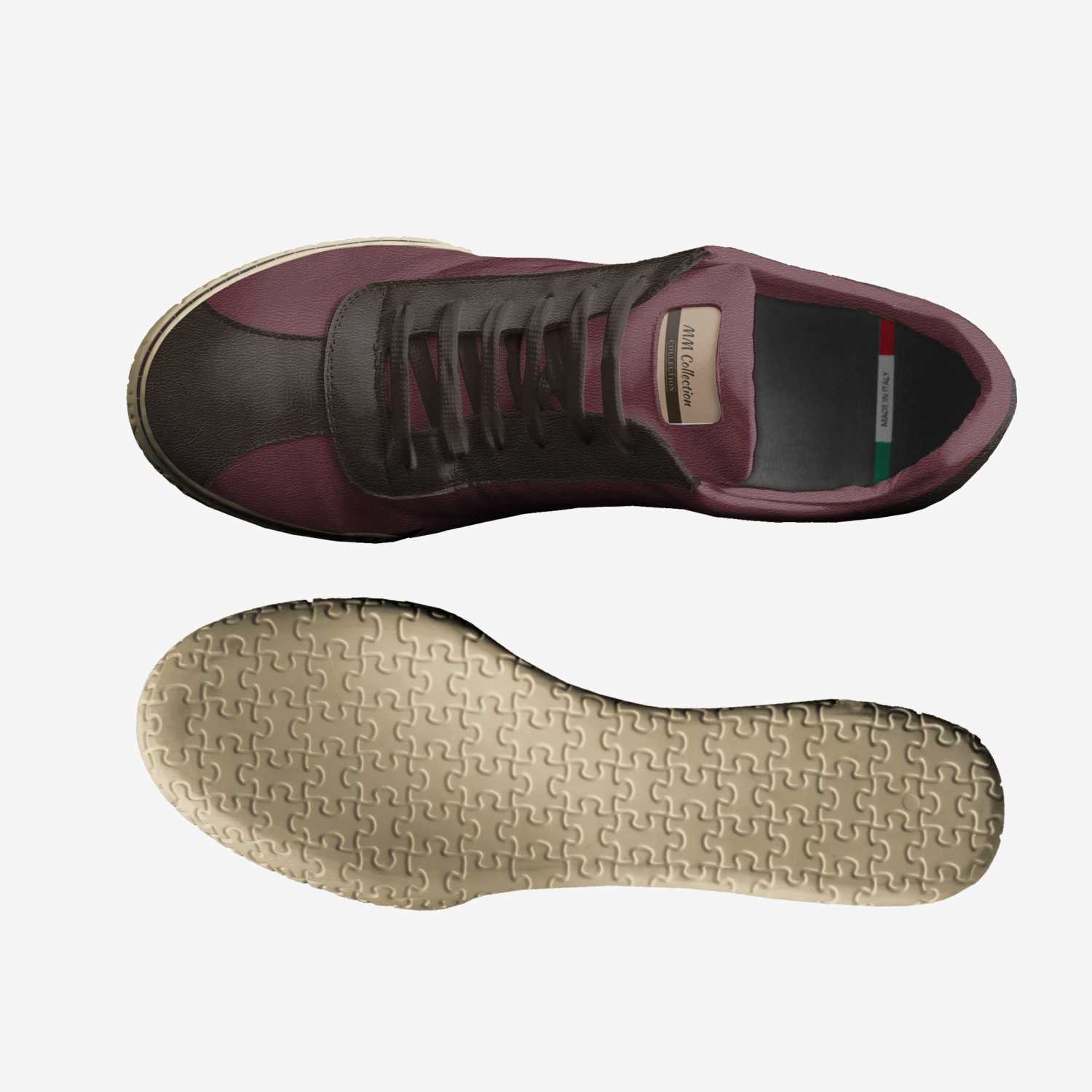 MM Collection custom made in Italy shoes by Essence Ester | Top view