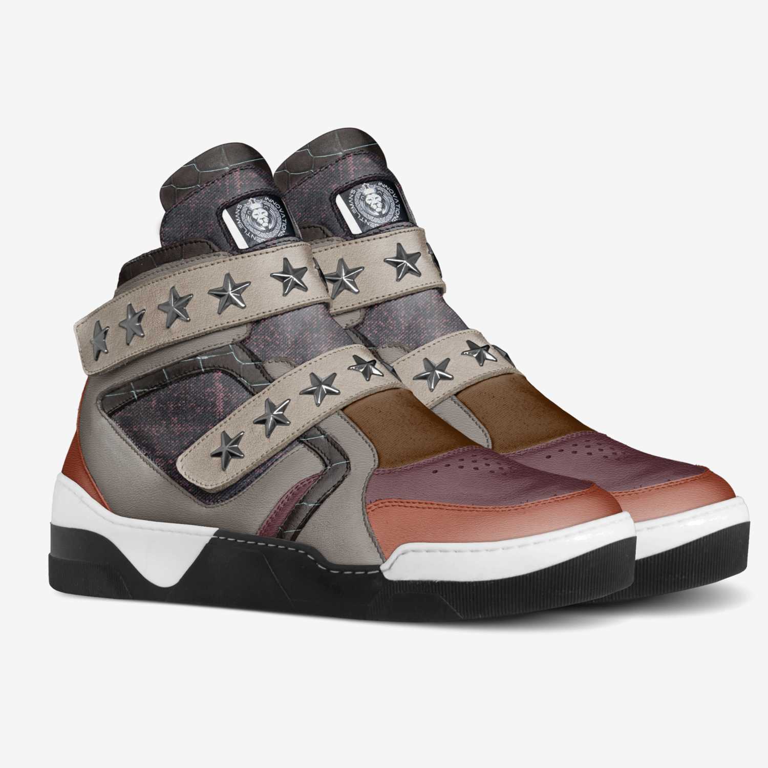 King's Foot custom made in Italy shoes by Conneilous Wiggins | Double view