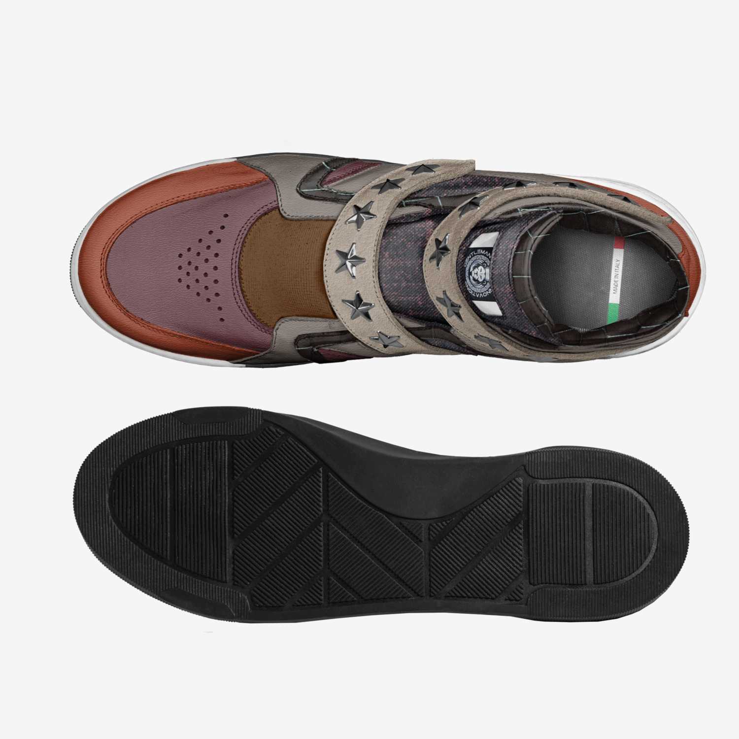 King's Foot custom made in Italy shoes by Conneilous Wiggins | Top view