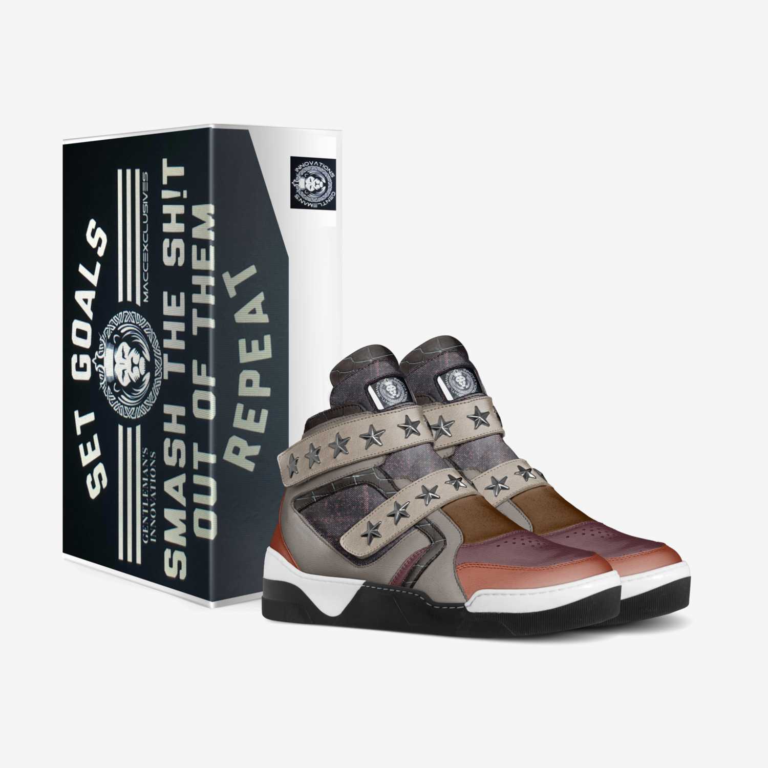 King's Foot custom made in Italy shoes by Conneilous Wiggins | Box view