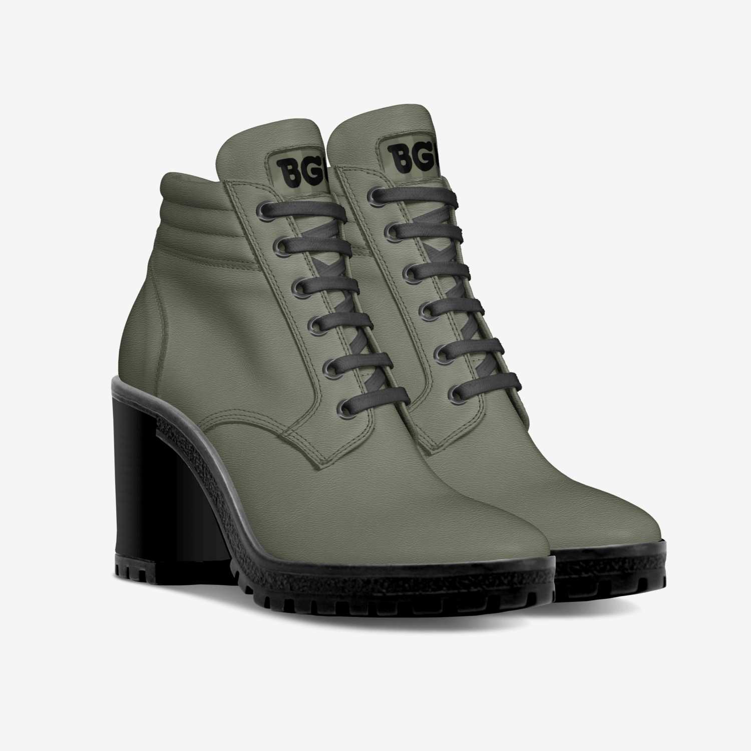 Birch Boot Heel custom made in Italy shoes by Being Great Every Day | Double view