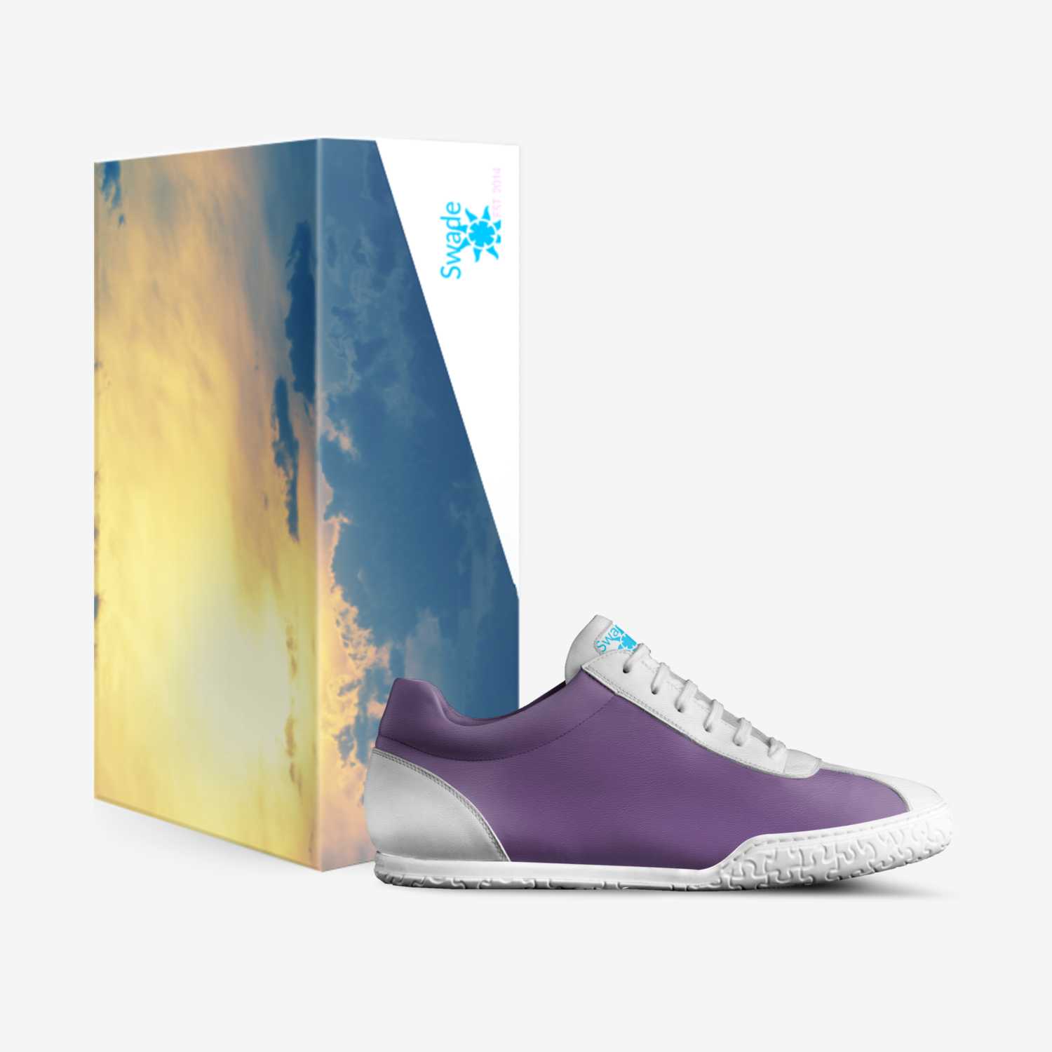 swade custom made in Italy shoes by Solomon Thompson | Box view