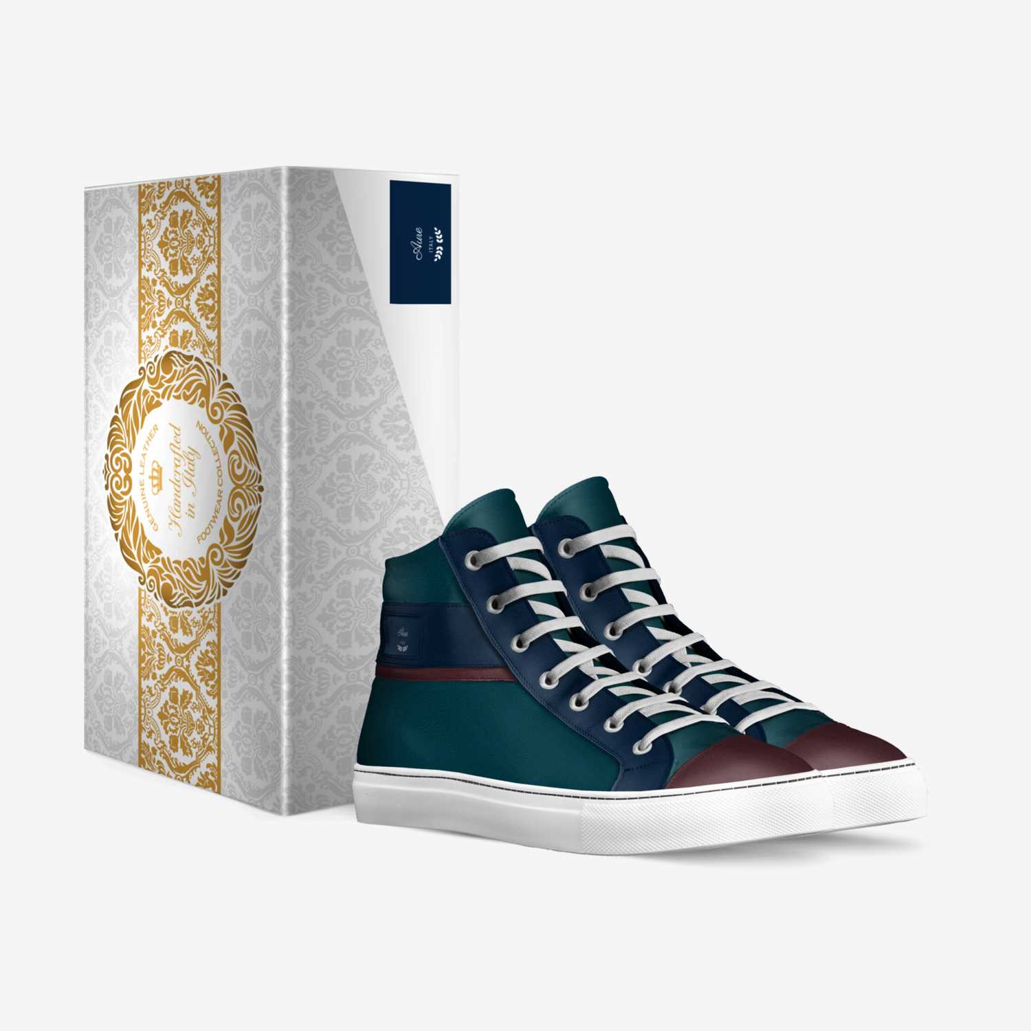 CSB custom made in Italy shoes by Aurelle Adja | Box view