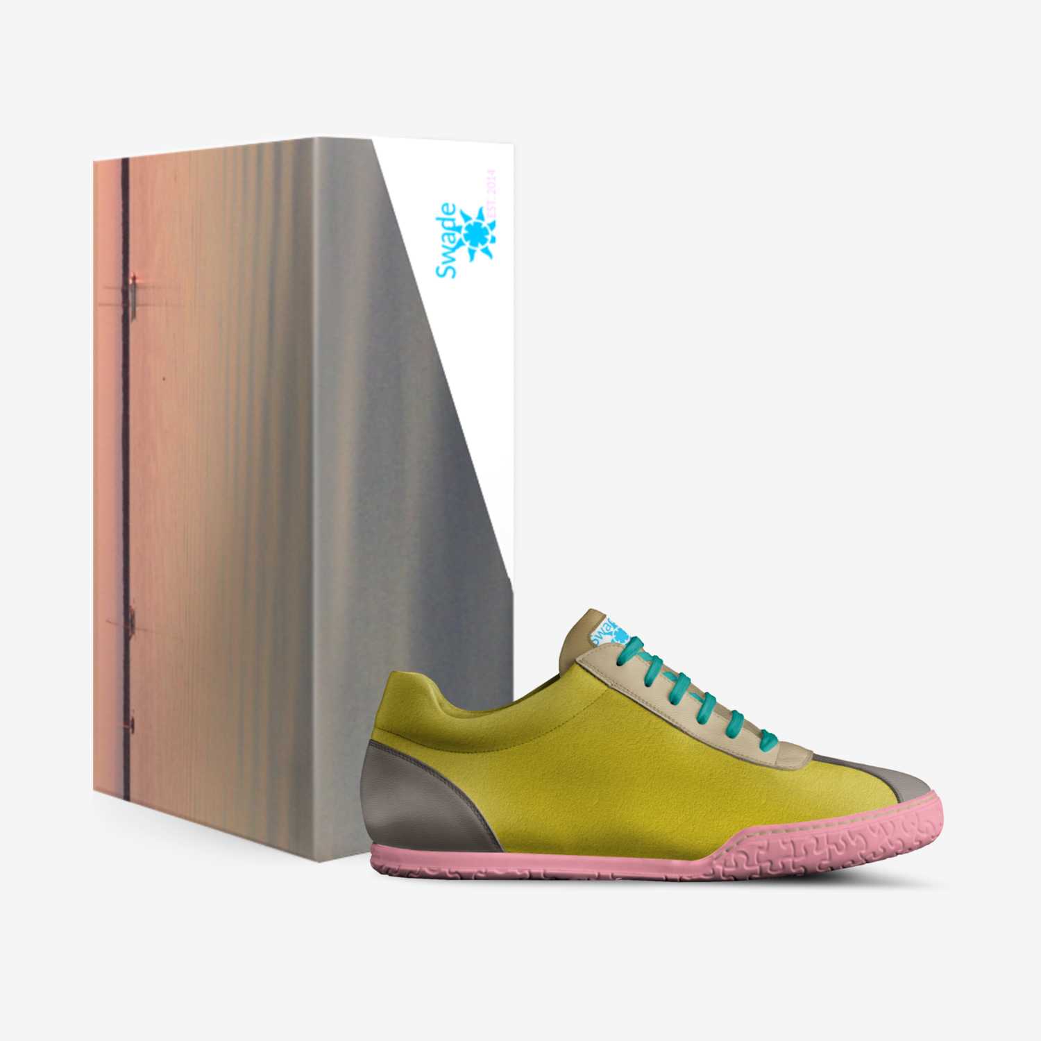 swade custom made in Italy shoes by Solomon Thompson | Box view
