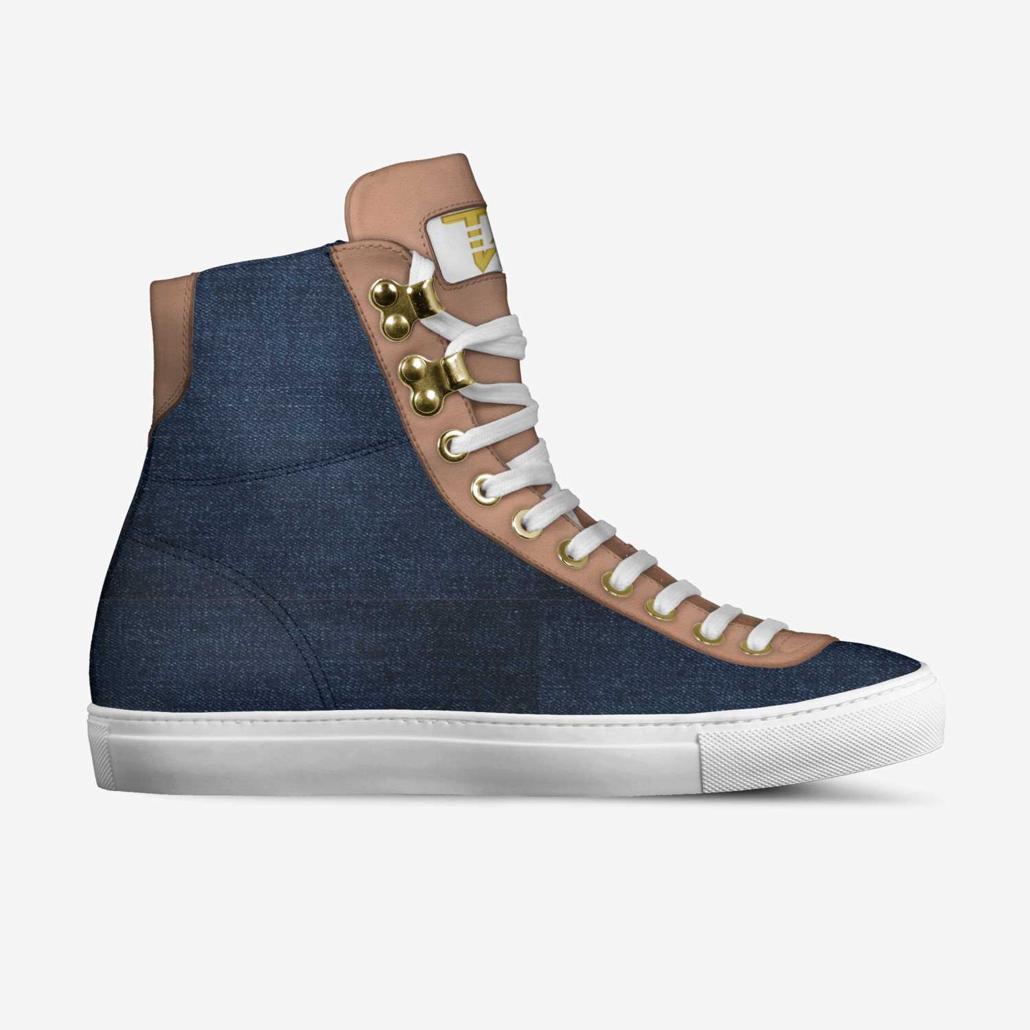 2 custom made in Italy shoes by Lamont Sanders | Side view