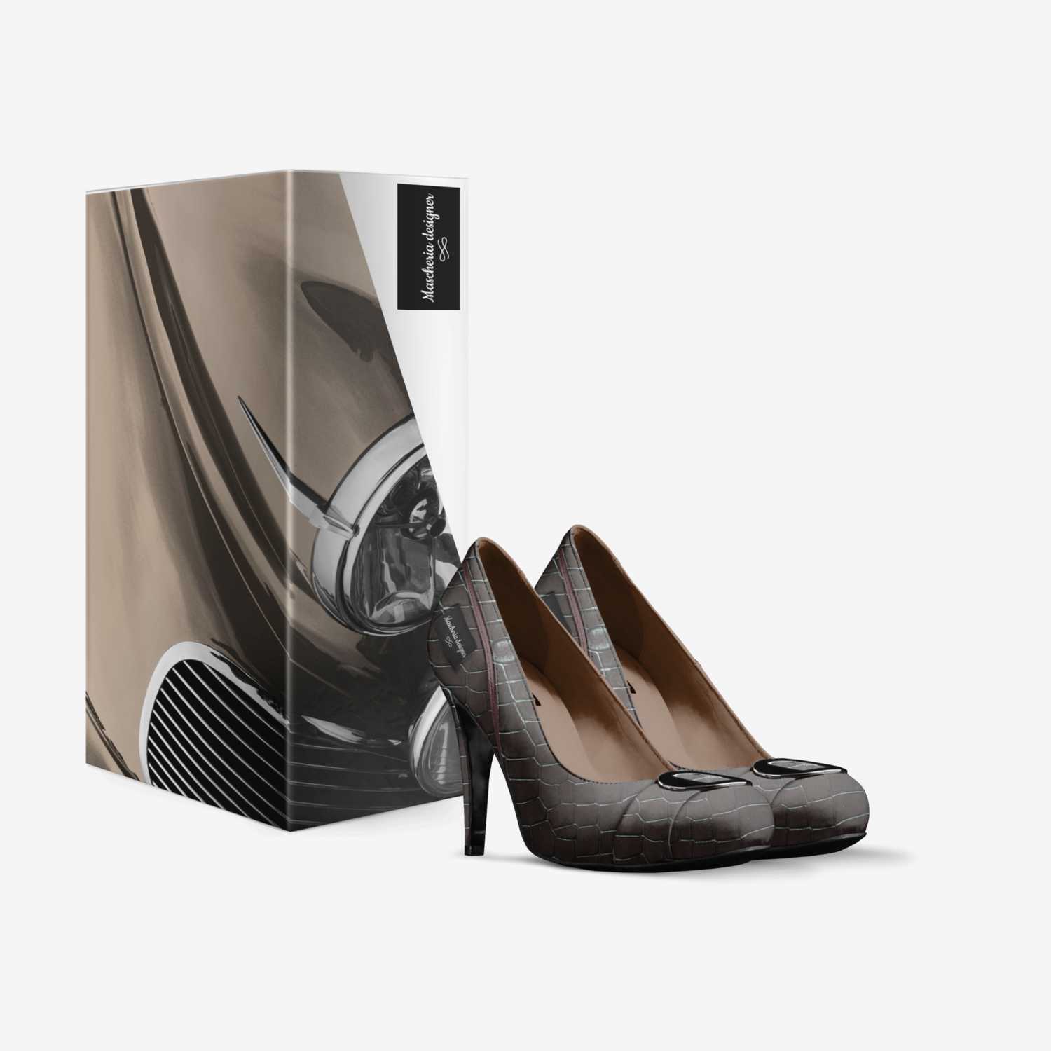 Mascheria designer custom made in Italy shoes by Mascheria G Perdue | Box view