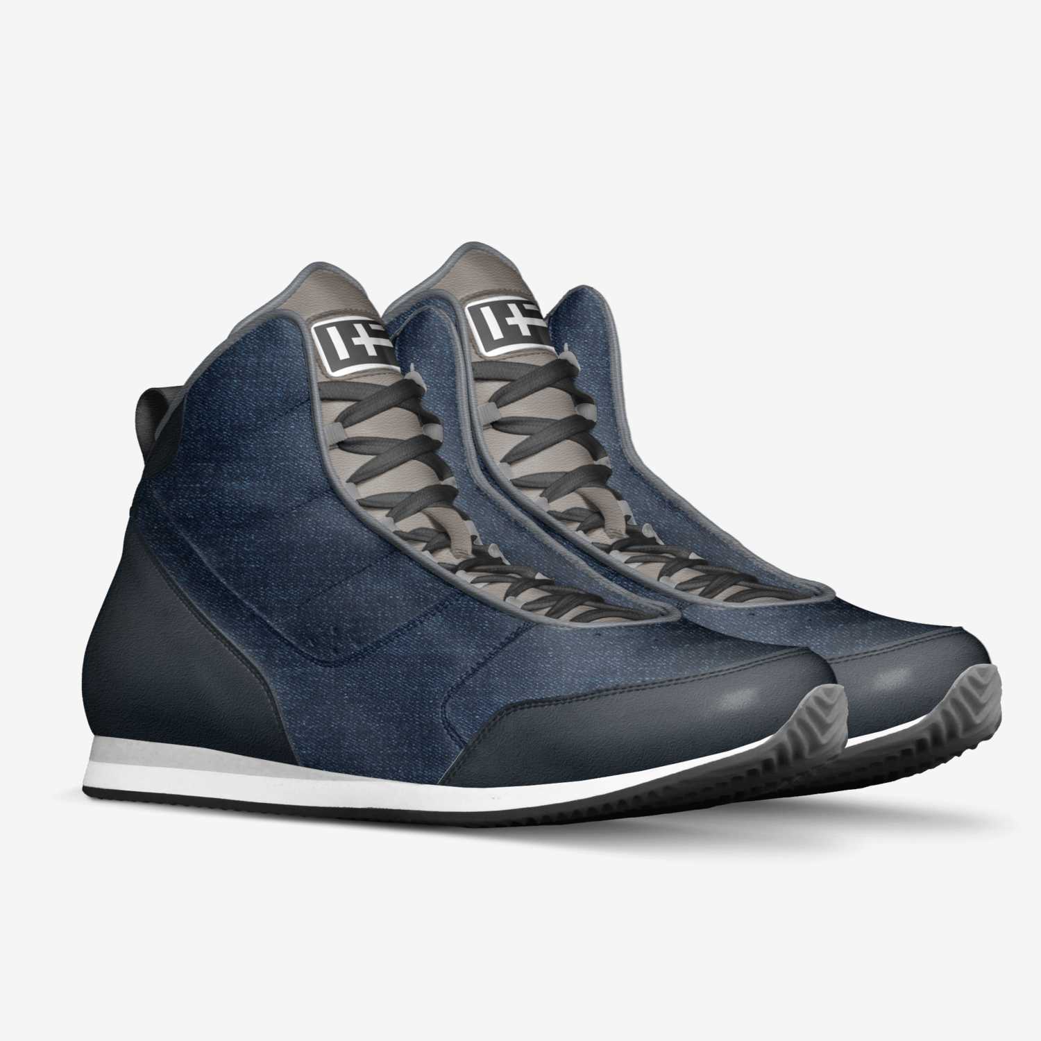 [HF-DNM] UNISNEAKS custom made in Italy shoes by Kelvin Harris | Double view