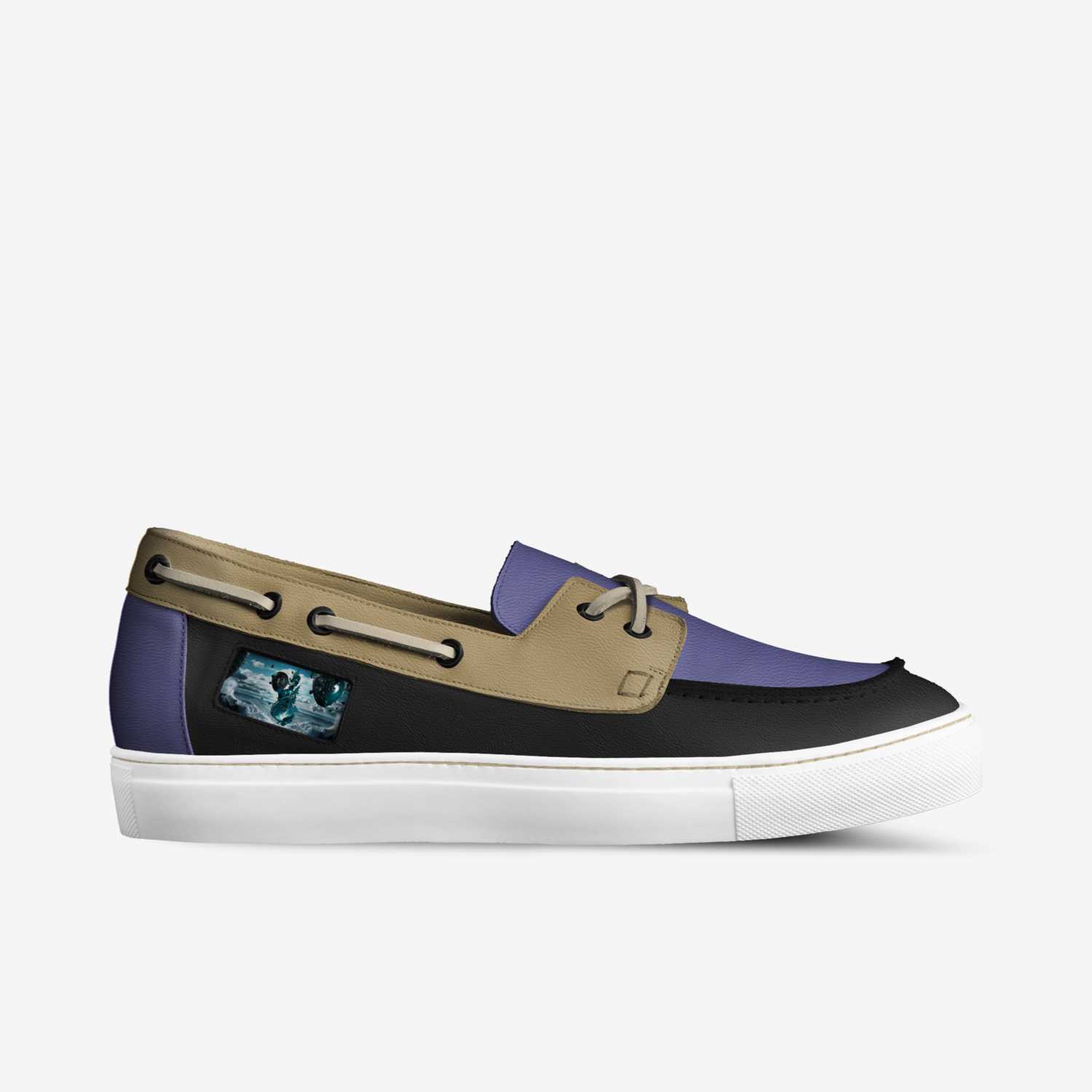 OvOs custom made in Italy shoes by Raydaun Page | Side view