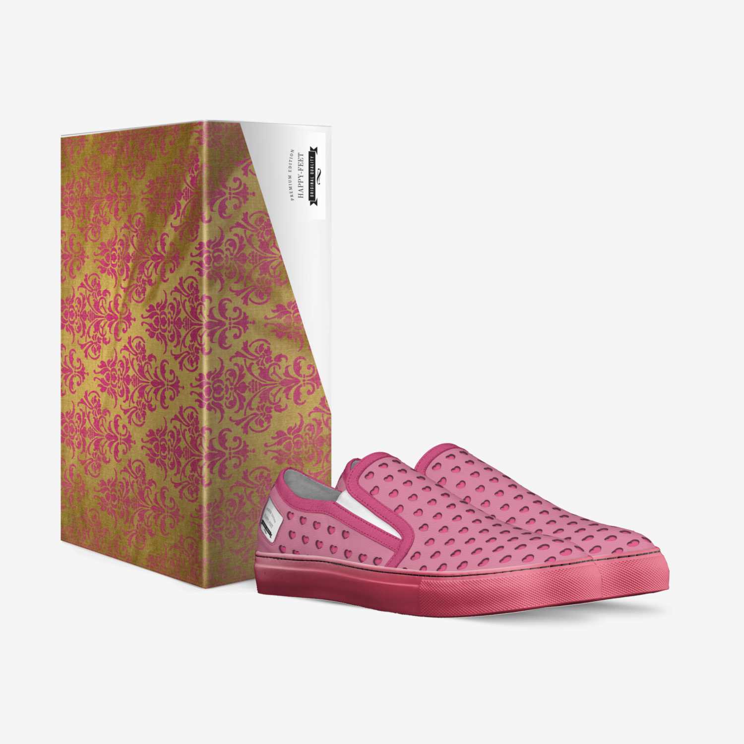 HAPPY-FEET custom made in Italy shoes by Edem Effiong | Box view