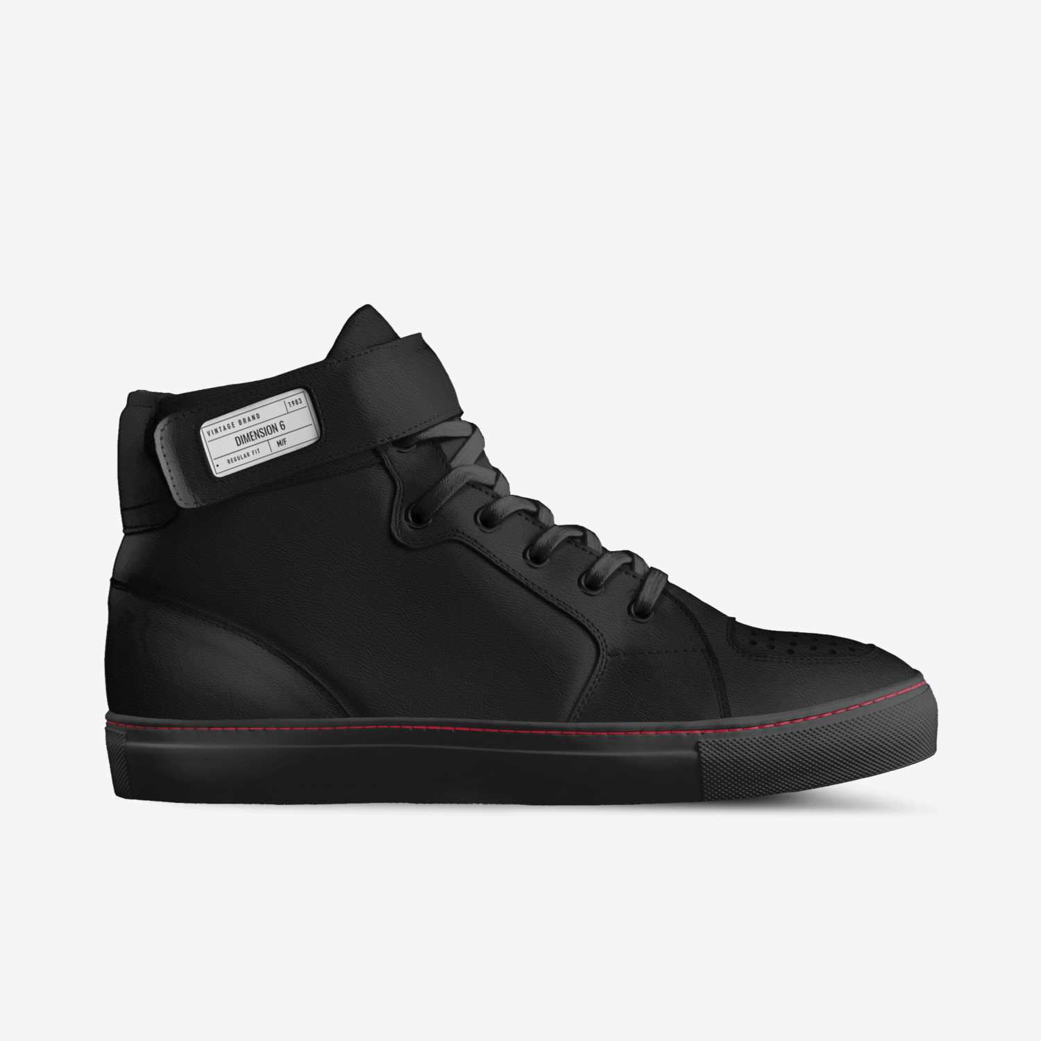 dimension 6 custom made in Italy shoes by Fernando Lopez | Side view