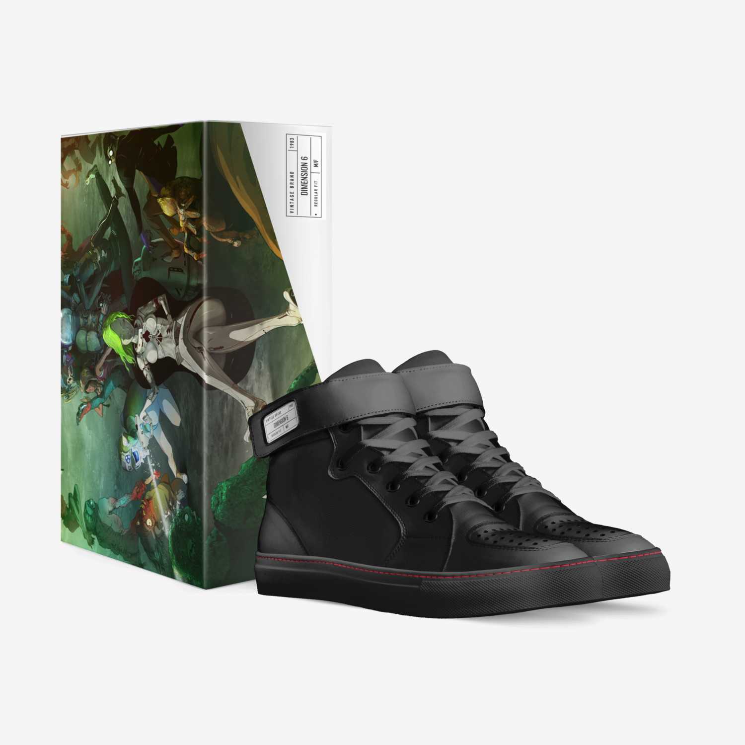 dimension 6 custom made in Italy shoes by Fernando Lopez | Box view