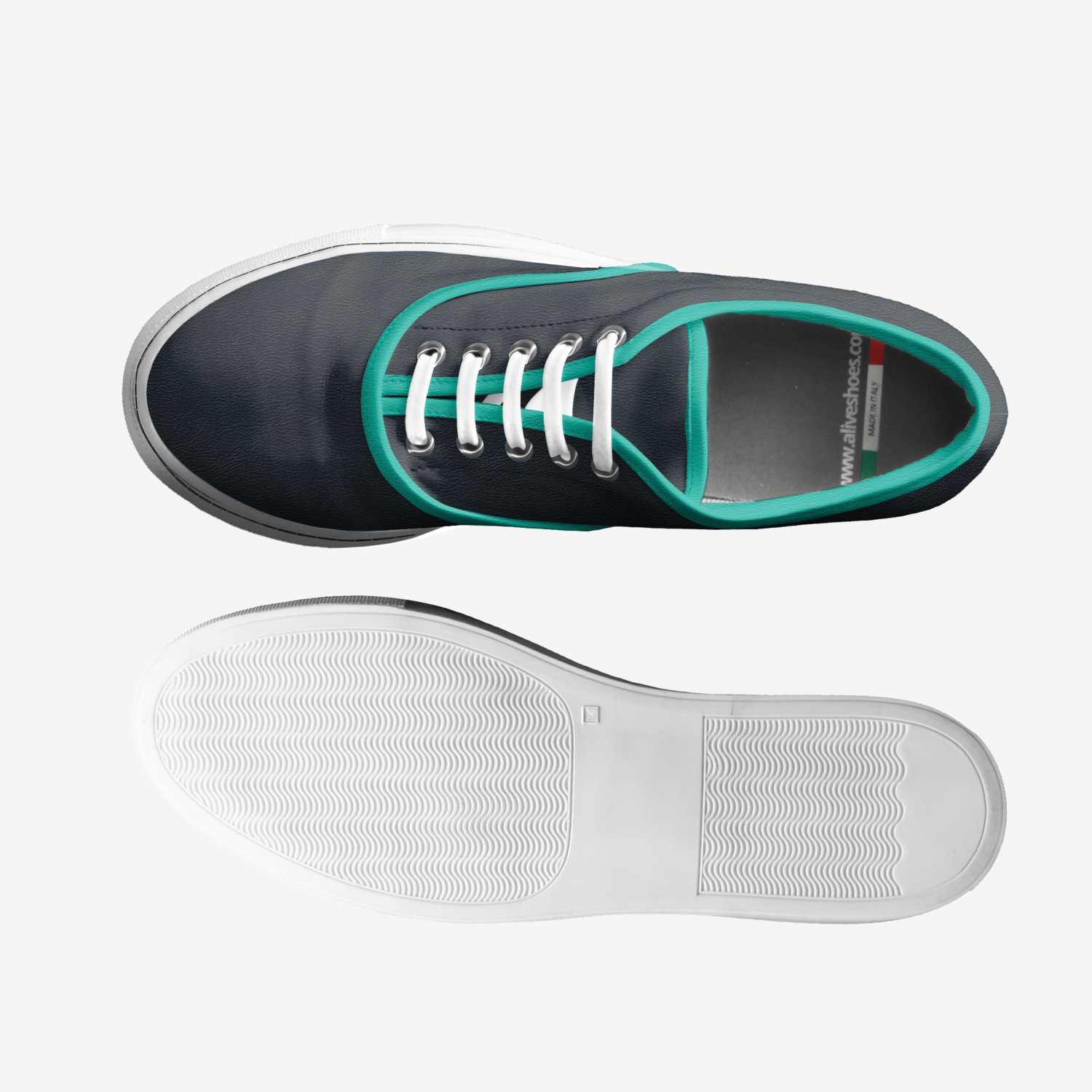 Rozays custom made in Italy shoes by Raydaun Page | Top view