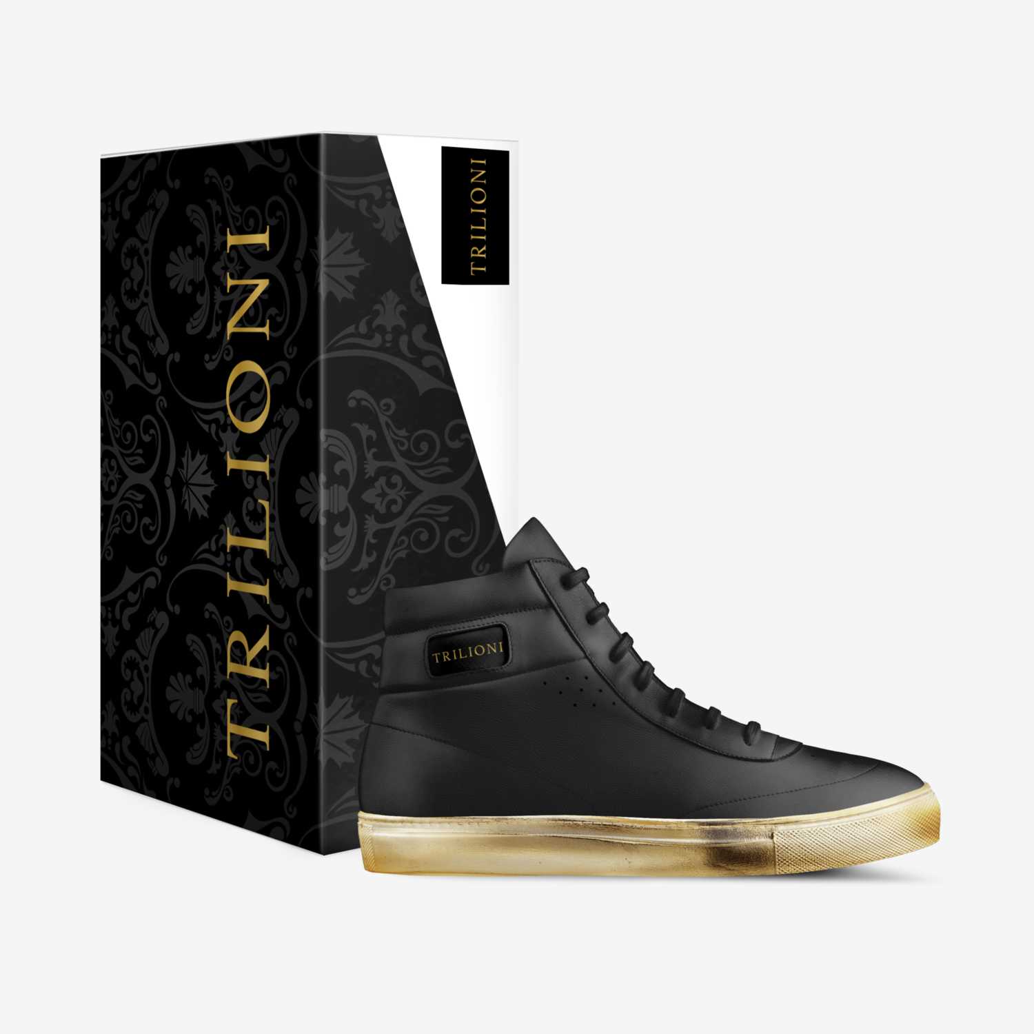 Trilioni Studio custom made in Italy shoes by Jay Frye | Box view