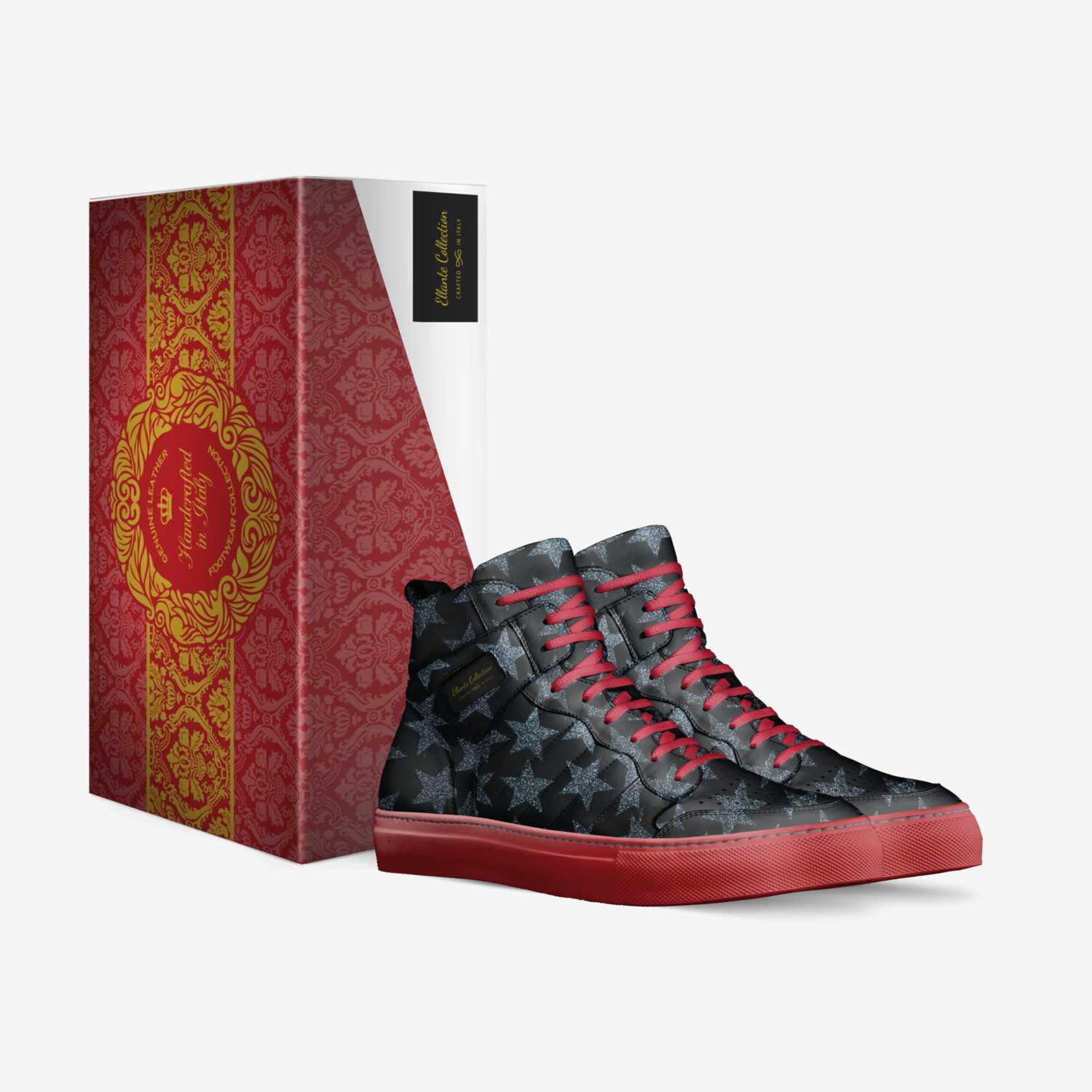 RockStarz custom made in Italy shoes by Ellante Footwear | Box view