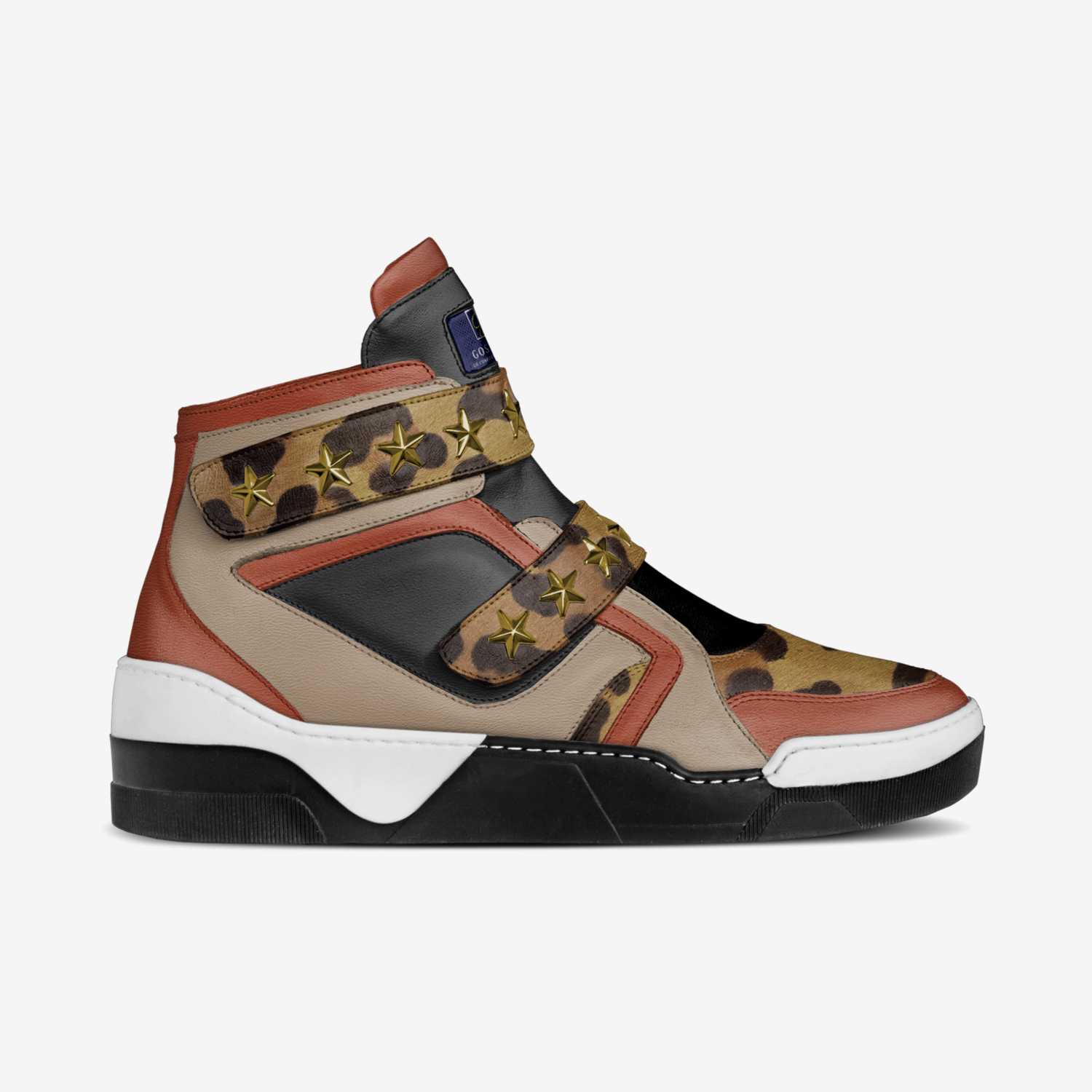 Goshen Safari custom made in Italy shoes by Simone Davis | Side view