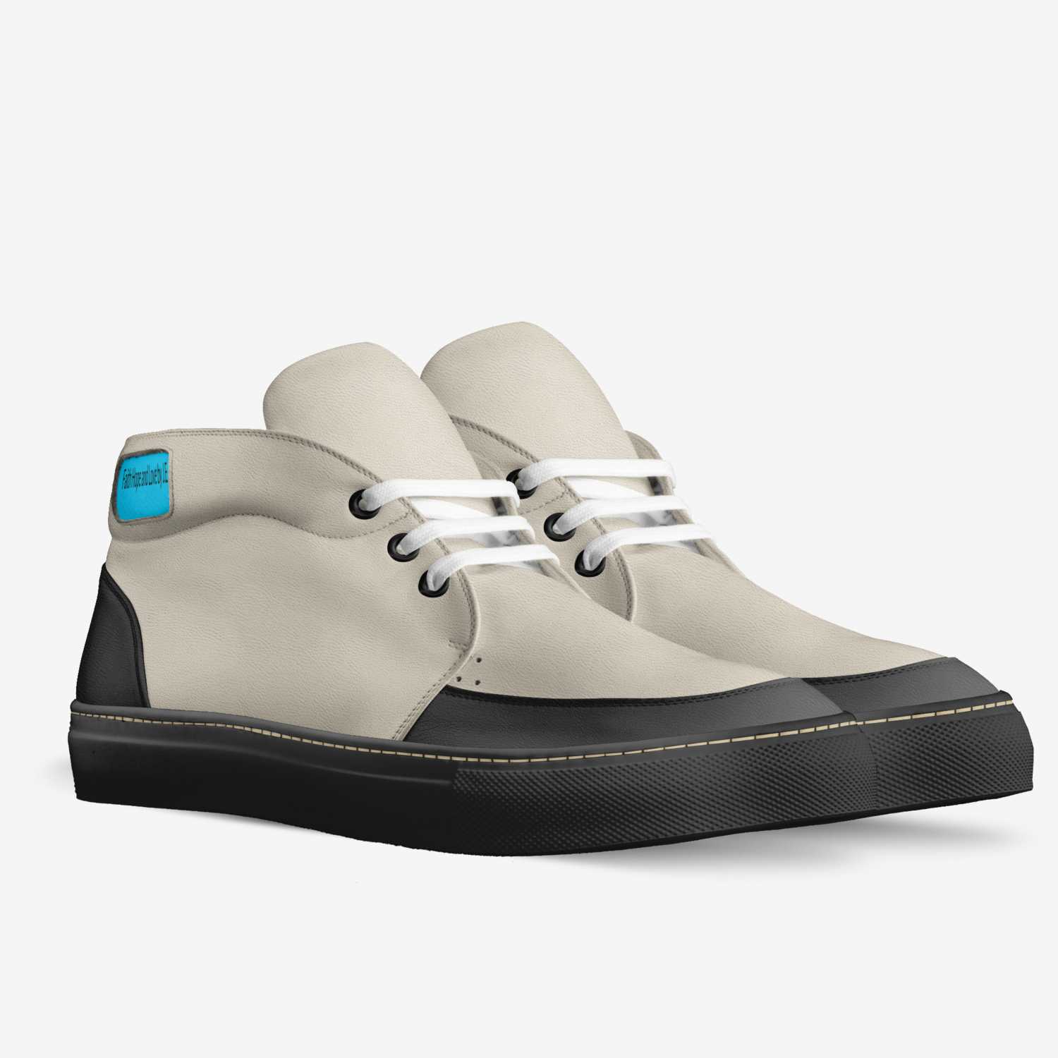 Faith,Hope and LoveJ.E custom made in Italy shoes by Jacob Mataban | Double view