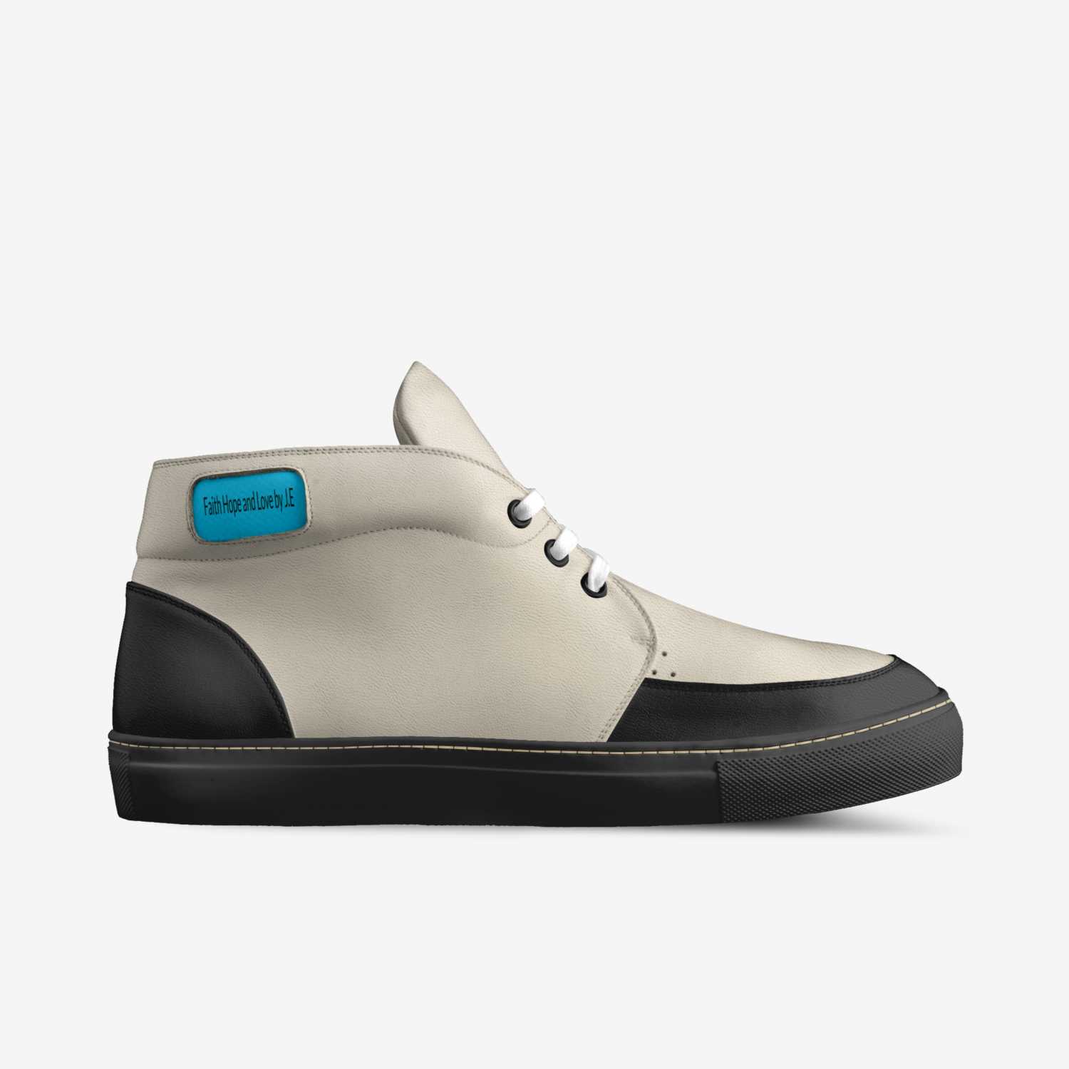 Faith,Hope and LoveJ.E custom made in Italy shoes by Jacob Mataban | Side view