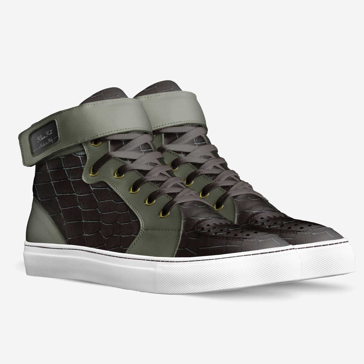Klean Kut custom made in Italy shoes by Sharita Oby | Double view