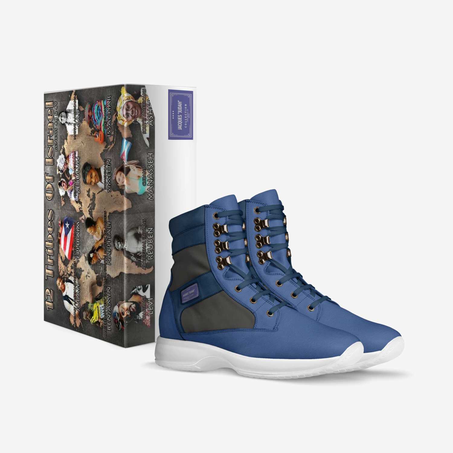 JACQUES Israelites custom made in Italy shoes by Andre Butler | Box view