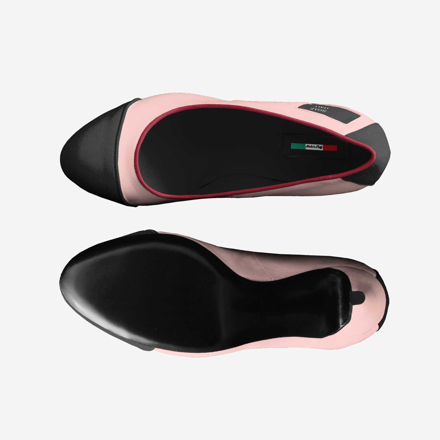 Wifey custom made in Italy shoes by Chris Tyrell | Top view