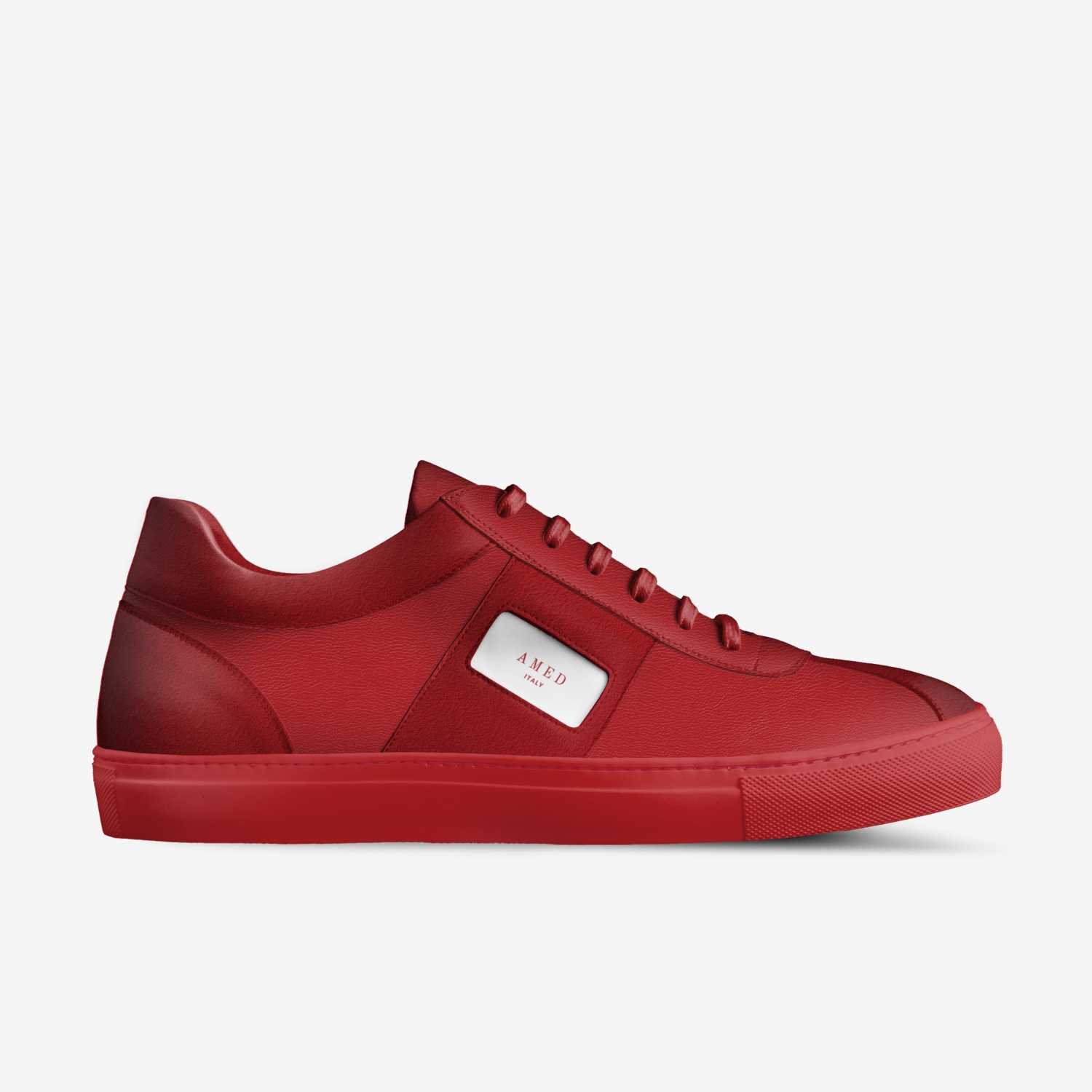 A M E D custom made in Italy shoes by Ahmed Aitabdelmalek | Side view