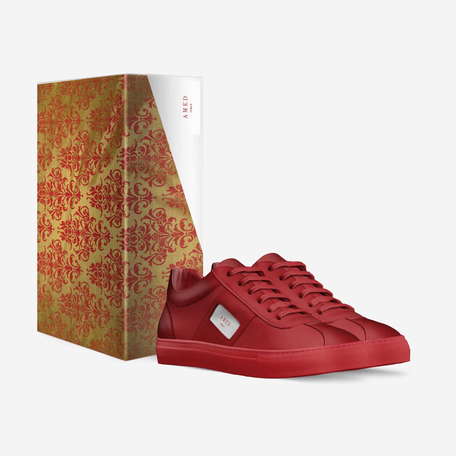 A M E D custom made in Italy shoes by Ahmed Aitabdelmalek | Box view