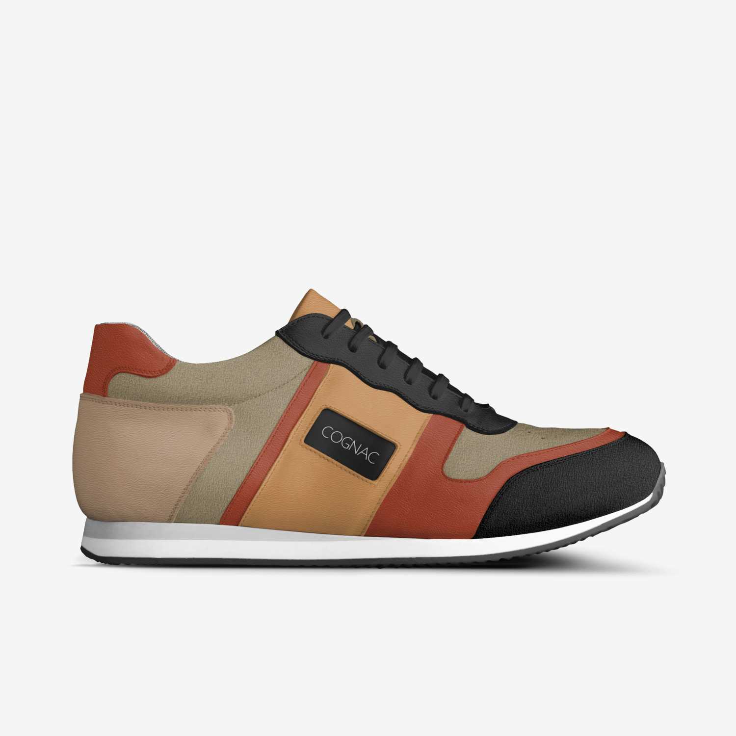 COGNAC custom made in Italy shoes by Wine Ceo | Side view