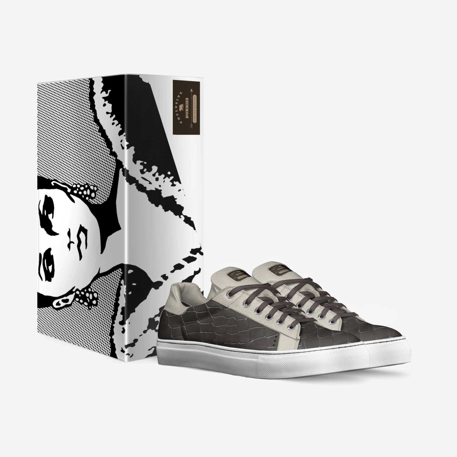 Dukkies custom made in Italy shoes by Irine Gaasbeek | Box view