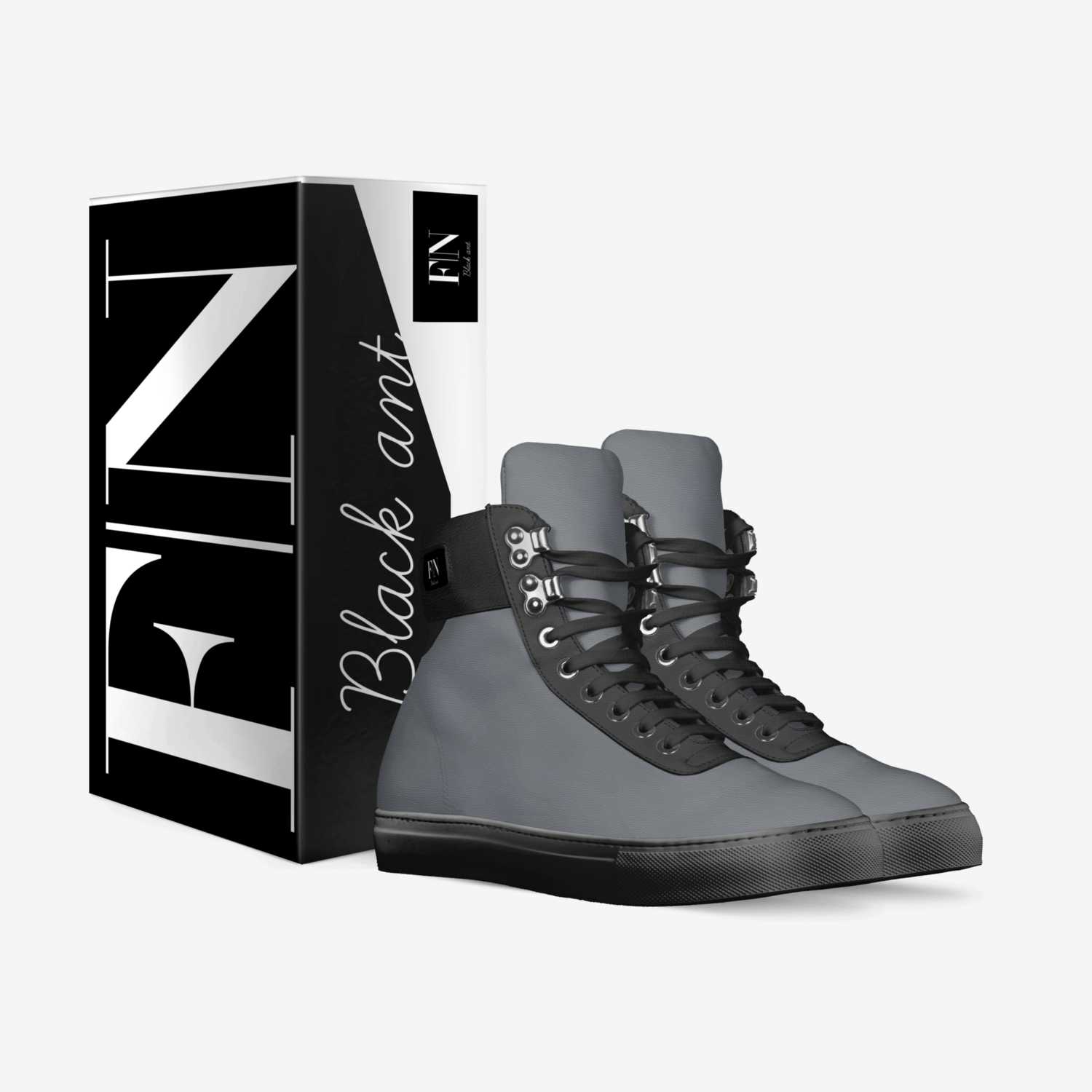 Fourmi Noir custom made in Italy shoes by Anthony Tyler | Box view