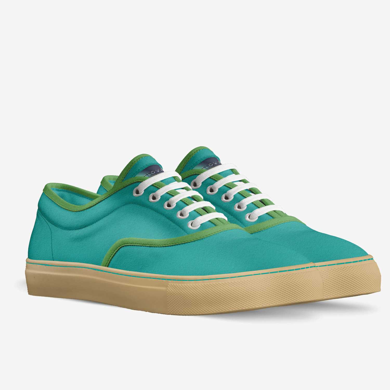 BC - Polar Lights custom made in Italy shoes by Beloved Cerenity | Double view