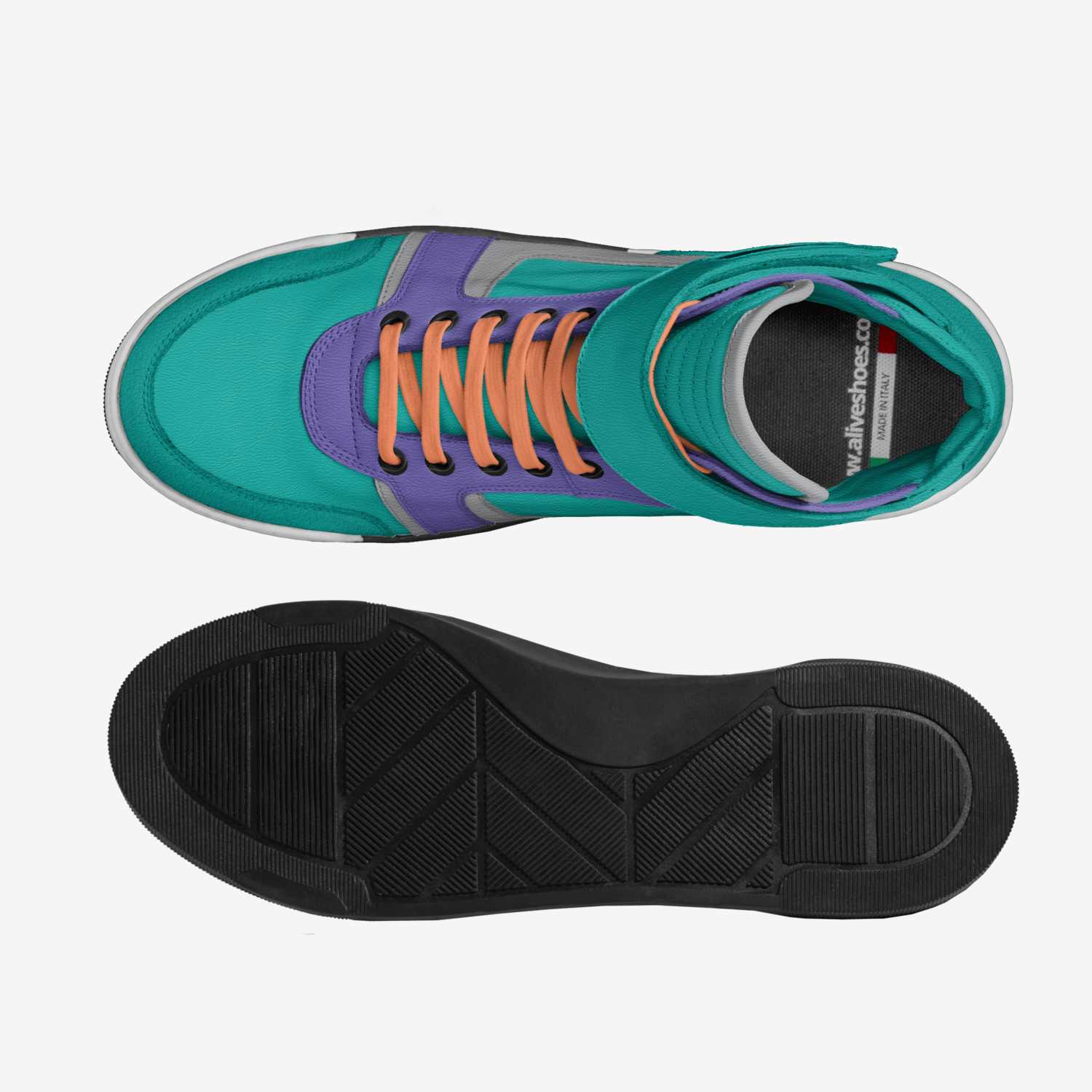 NFS custom made in Italy shoes by John Thomas | Top view