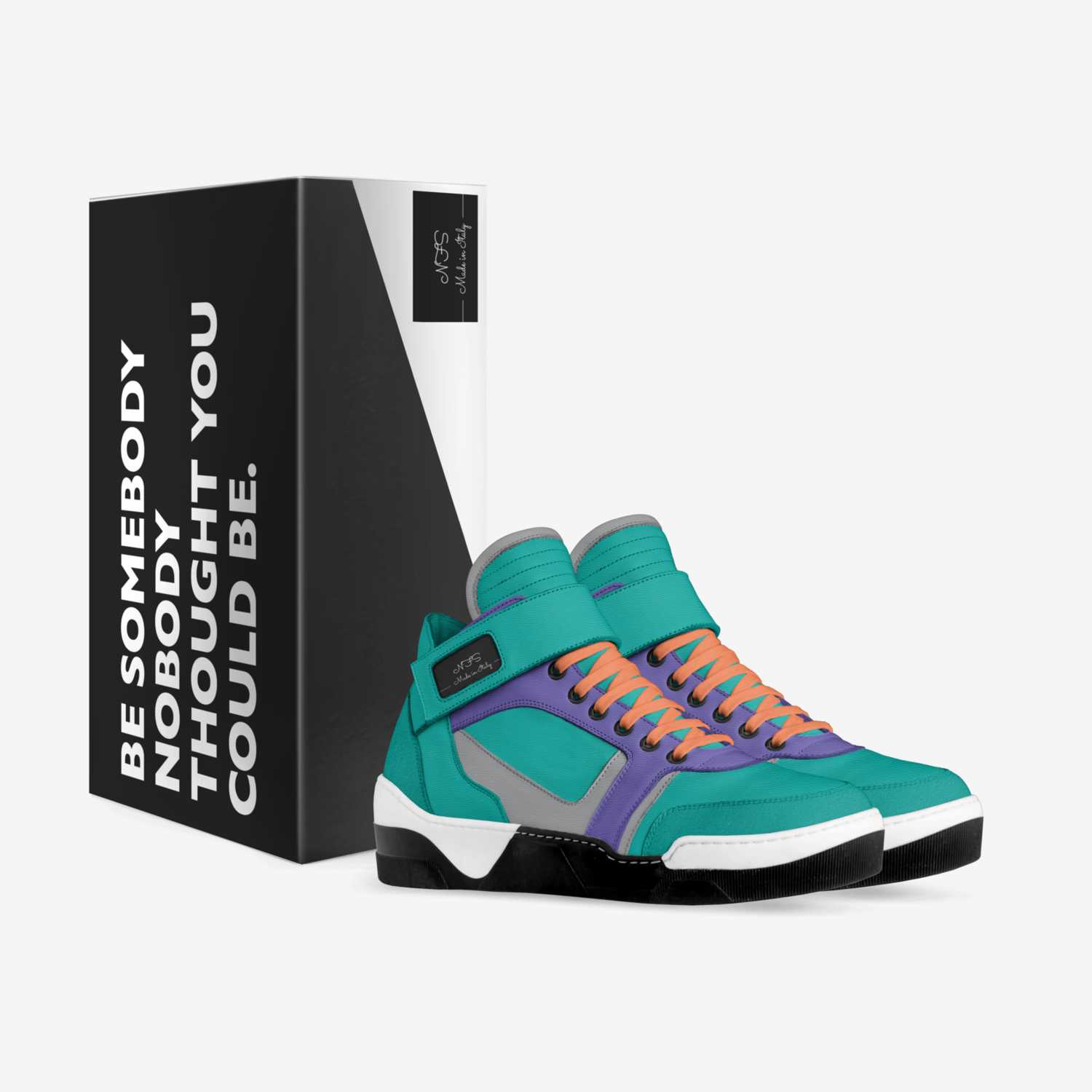 NFS custom made in Italy shoes by John Thomas | Box view