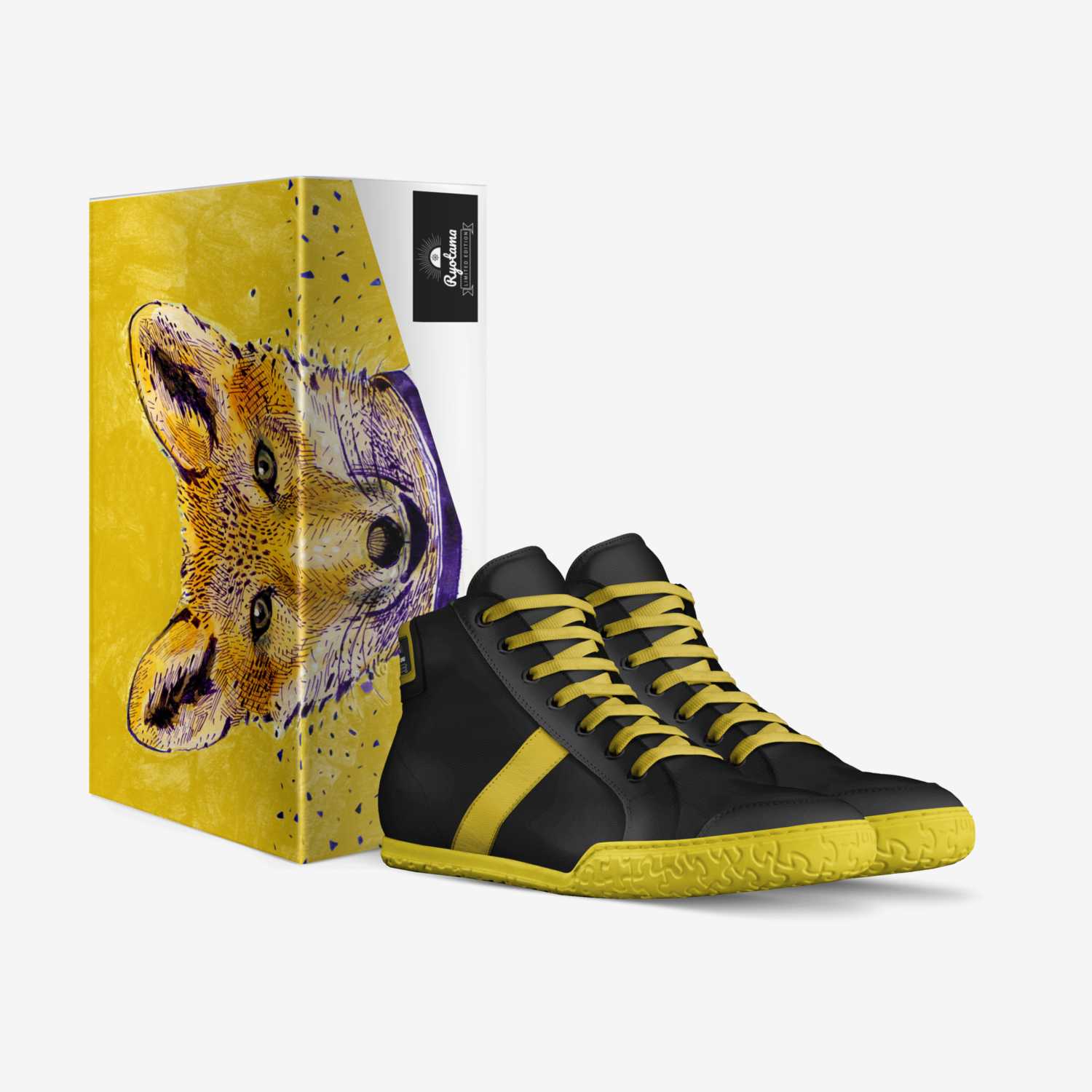Ryotama custom made in Italy shoes by Andriyo Pratama | Box view