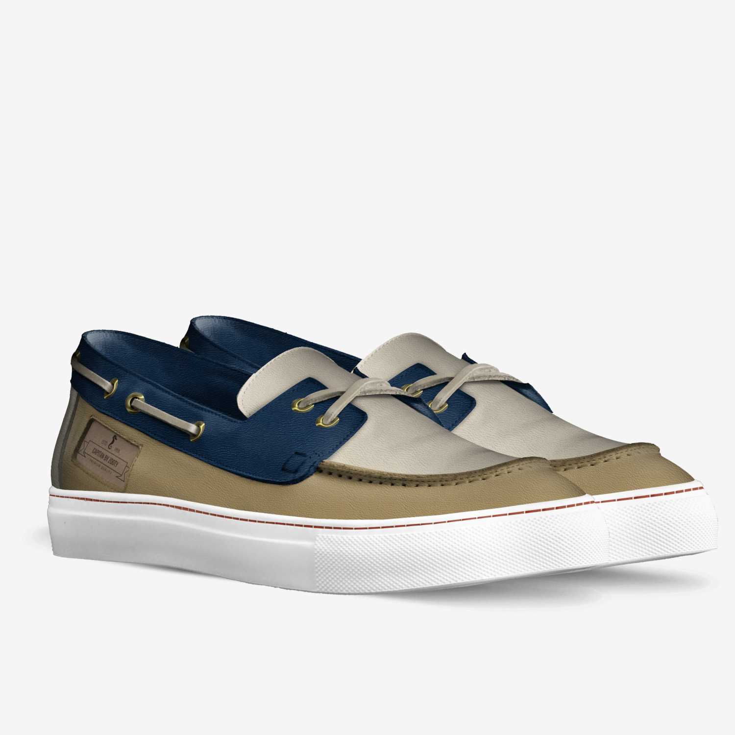 Capitan by Zooty custom made in Italy shoes by Sean Davis | Double view