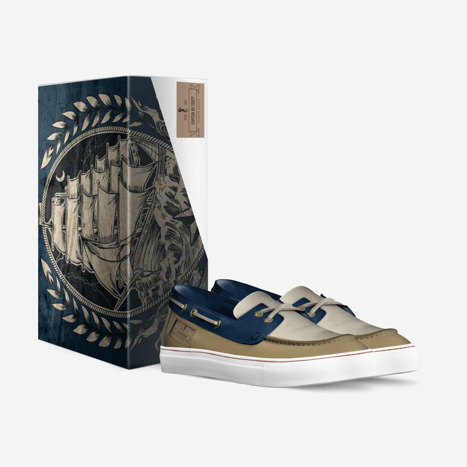 Capitan by Zooty custom made in Italy shoes by Sean Davis | Box view