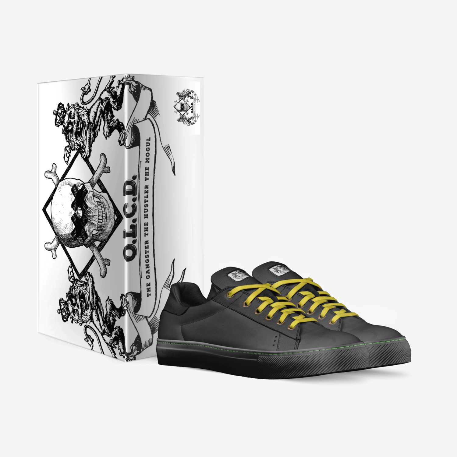OLCD Concept 001 custom made in Italy shoes by Marc Love | Box view
