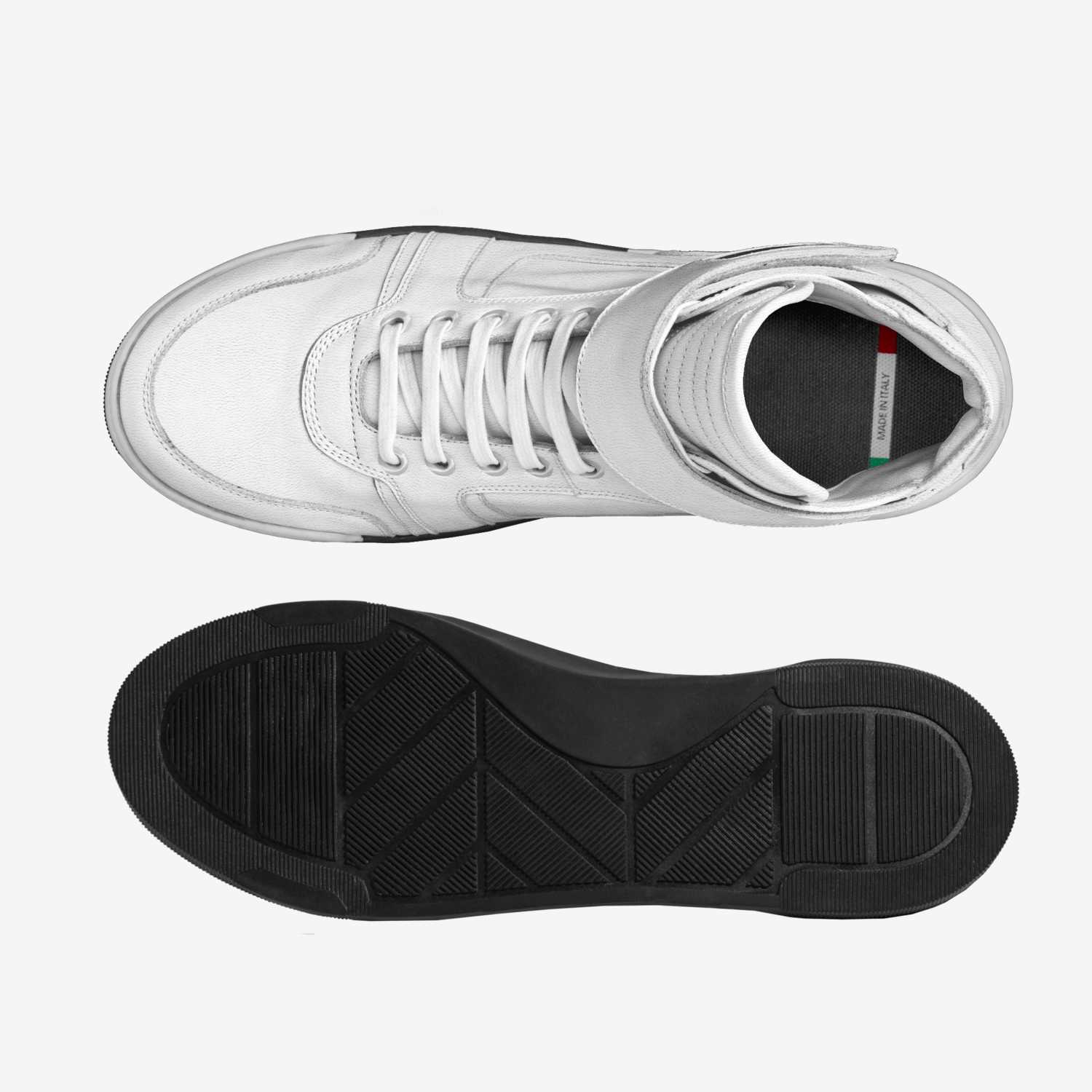 AETHER custom made in Italy shoes by Delrashawn Boykins | Top view