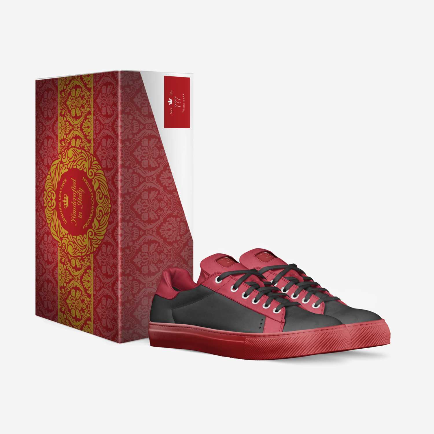 777 custom made in Italy shoes by John Pierre | Box view