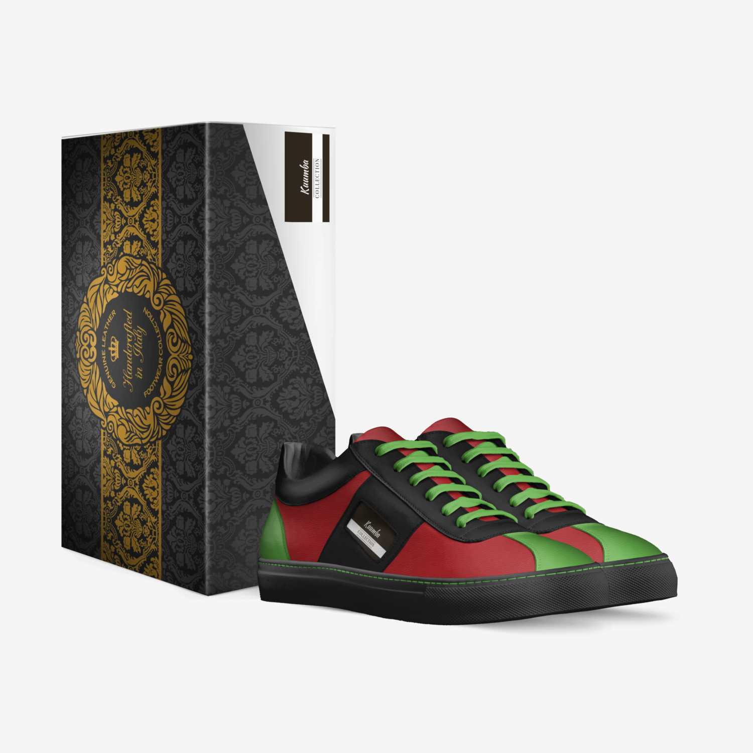 Kuumba custom made in Italy shoes by Chris Tyrell | Box view