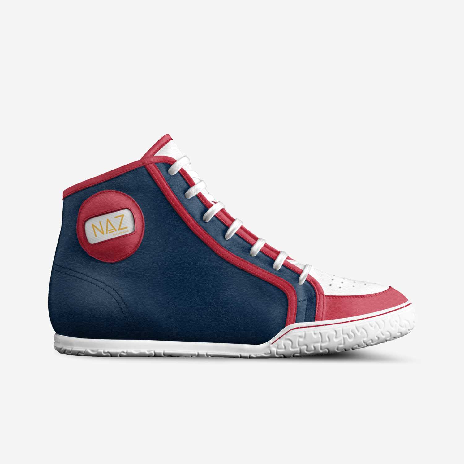 Naz custom made in Italy shoes by Nazeer Essop | Side view
