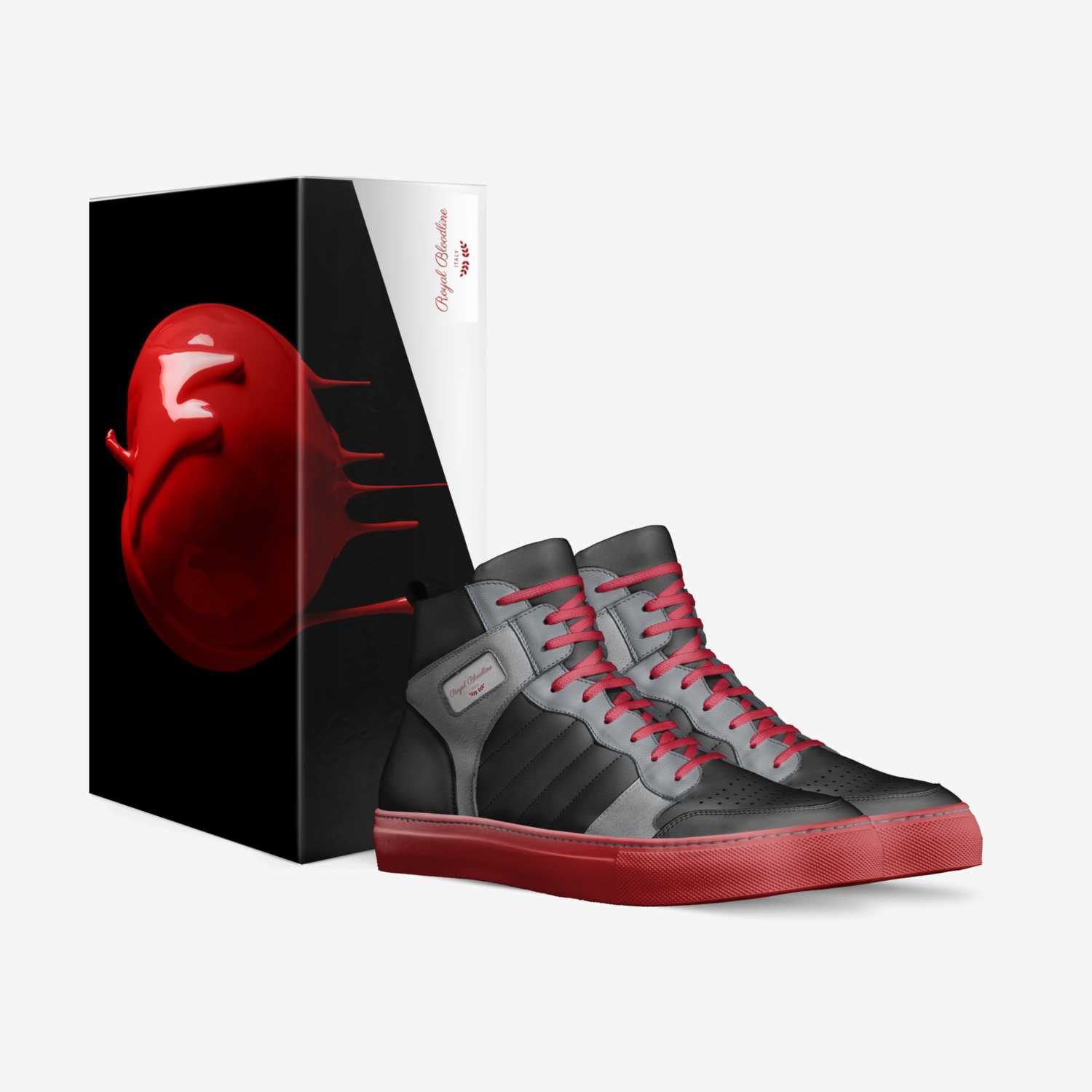 Royal Bloodline  custom made in Italy shoes by Jt Mitchum | Box view