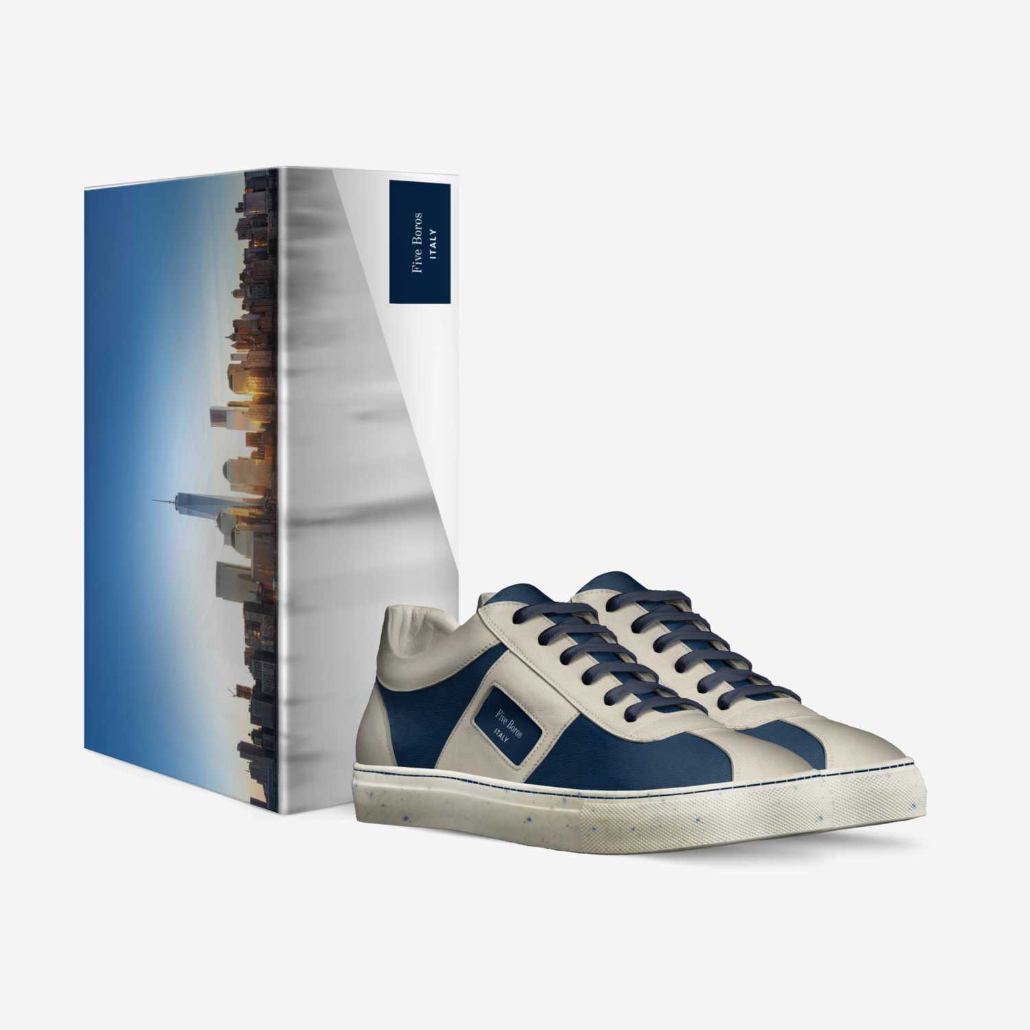 Five Boros custom made in Italy shoes by Cedric Streeter | Box view