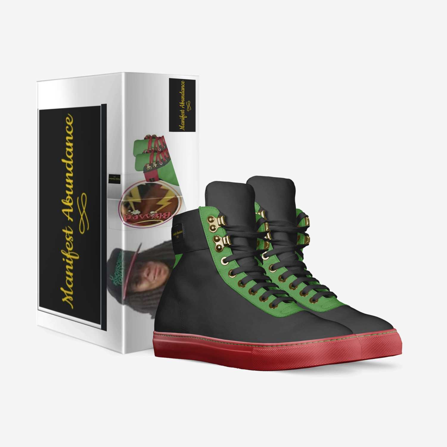 Manifest Abundance custom made in Italy shoes by Ms Kim Kicks | Box view