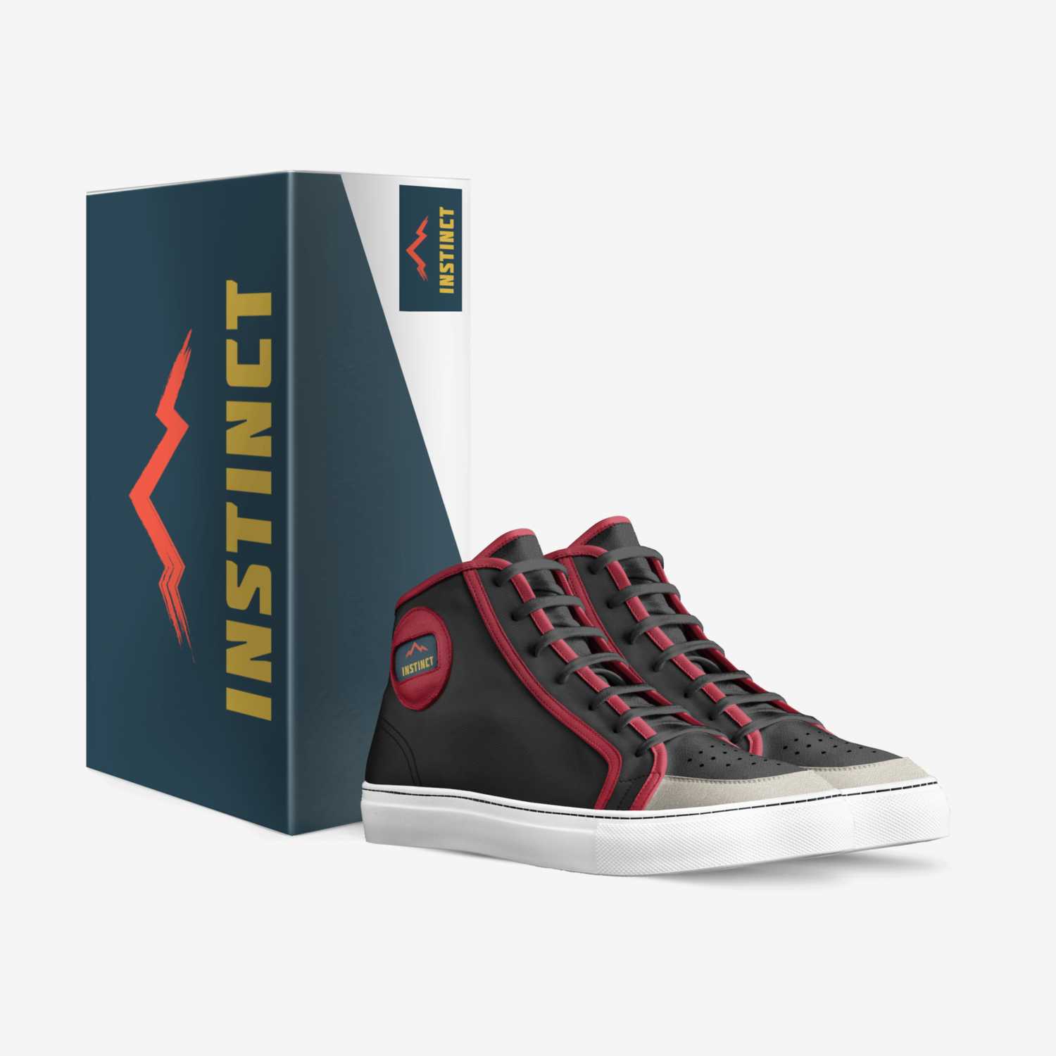 Instinct SneakerCo custom made in Italy shoes by Taulib Frazier | Box view