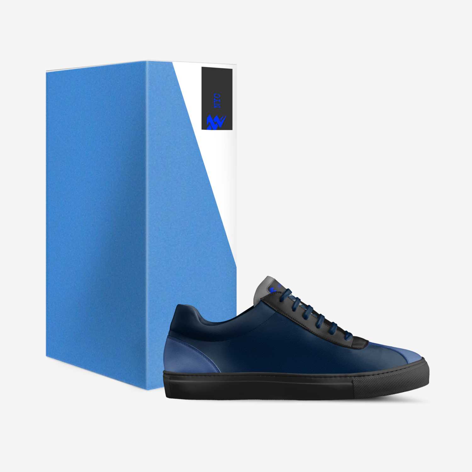 nyc casual custom made in Italy shoes by Johnanthony vanwallendael | Box view