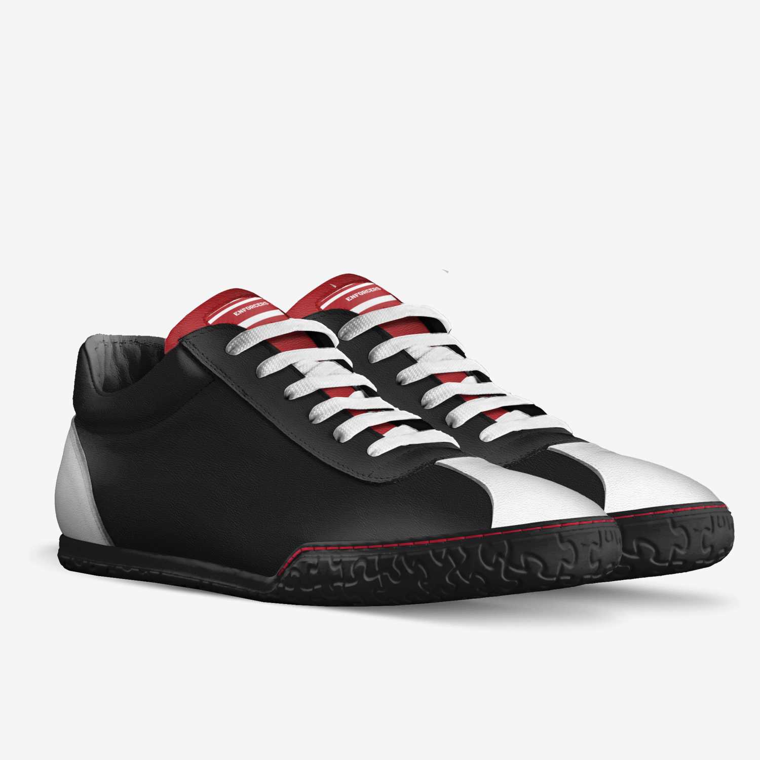 Enforcer custom made in Italy shoes by Aaron S Mallory | Double view